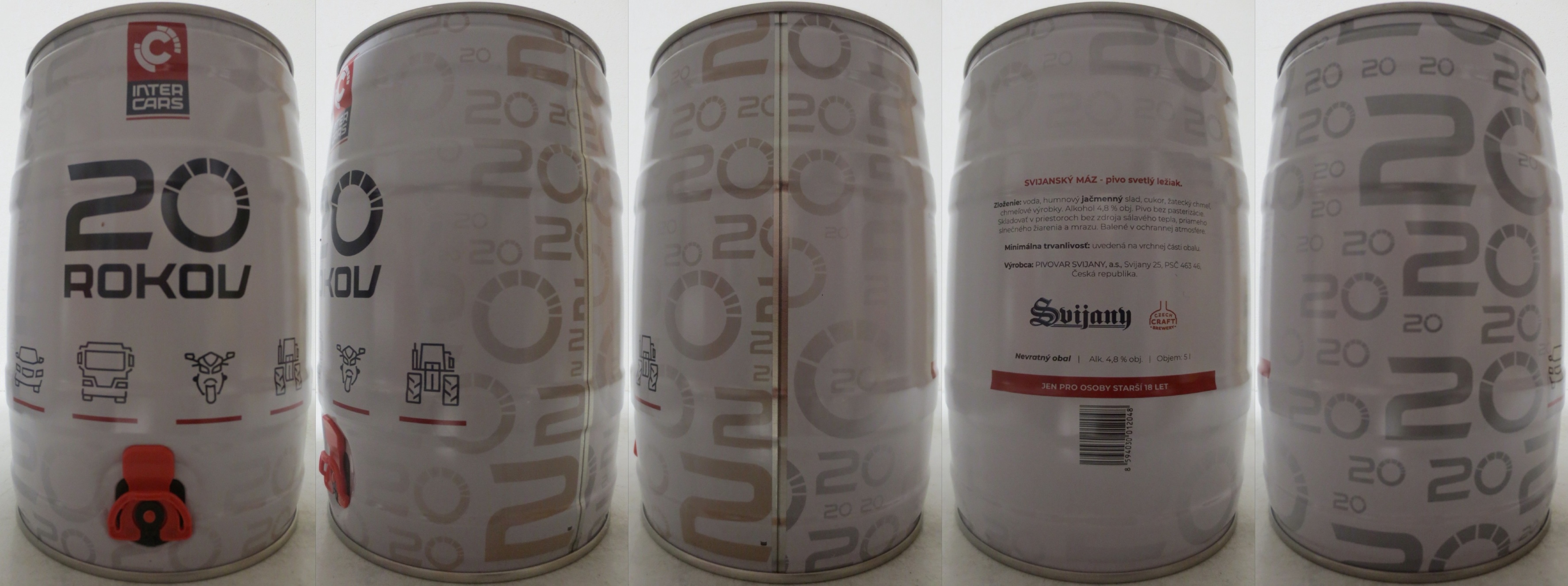 Svijany SVIJANSKÝ MÁZ INTER CARS 20 ROKOV (5L) č.2 