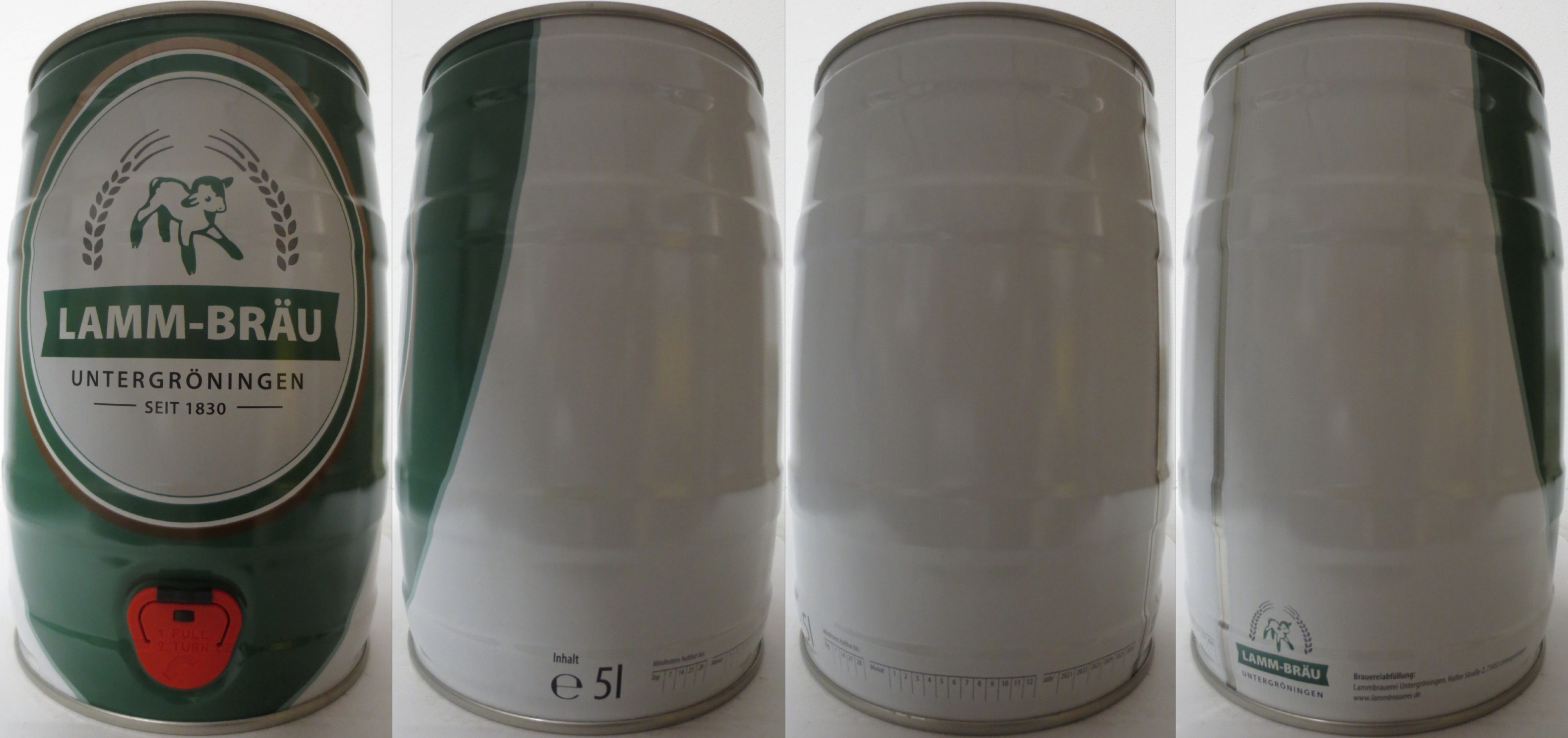 LAMM-BRÄU UNTERGRÖNINGEN SEIT 1830 (5L) Nr.2 