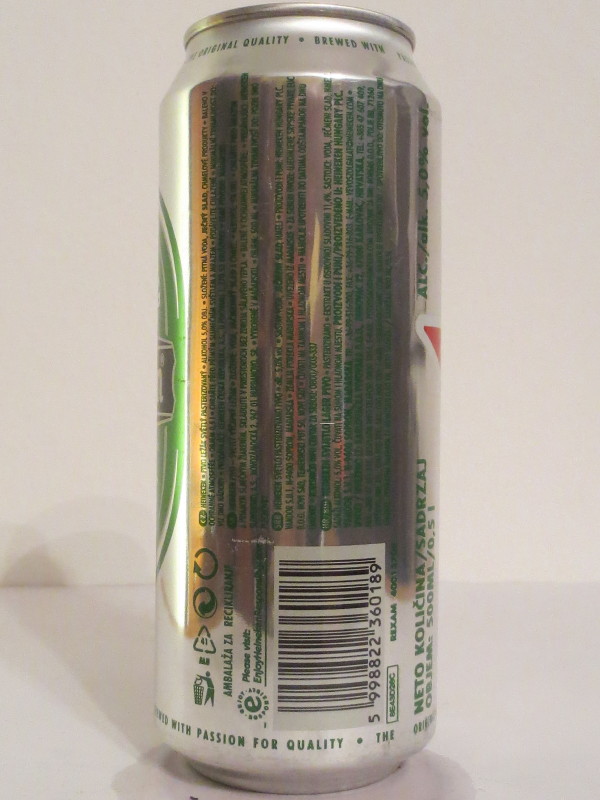 Heineken PREMIUM LAGER (50cl) (B/O)