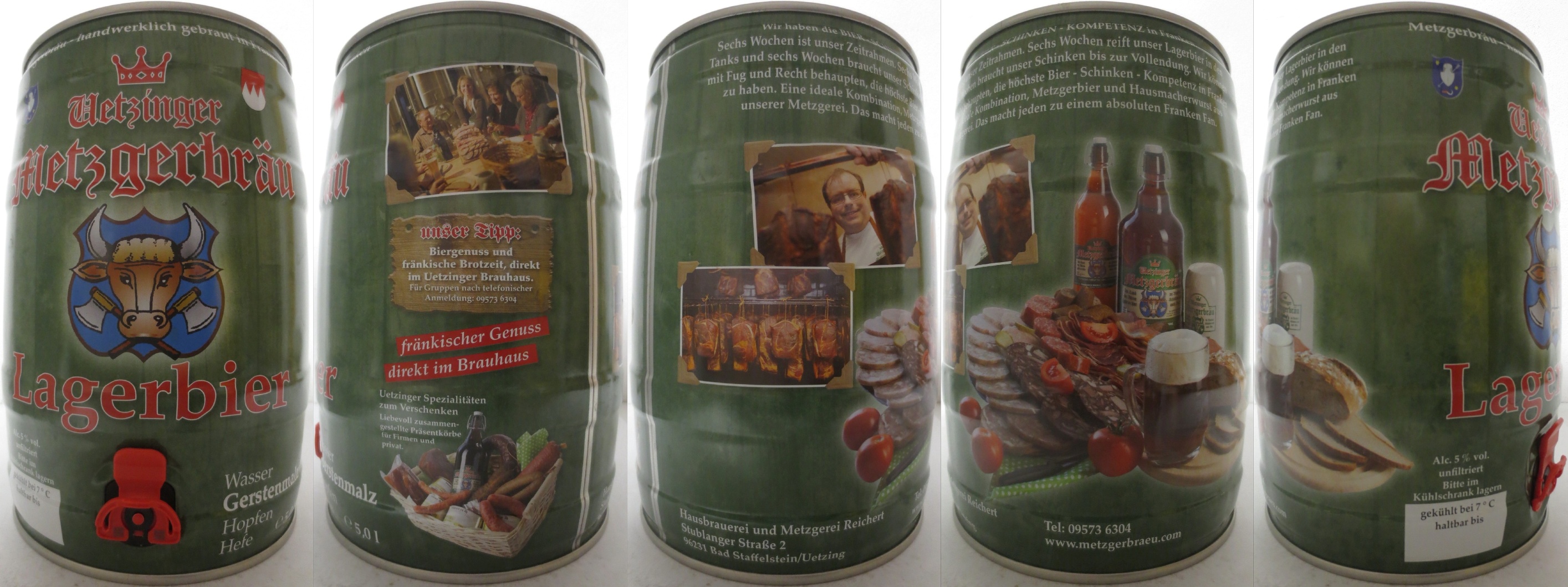 Uetzinger Metzgerbräu Lagerbier (5L) Nr.2 
