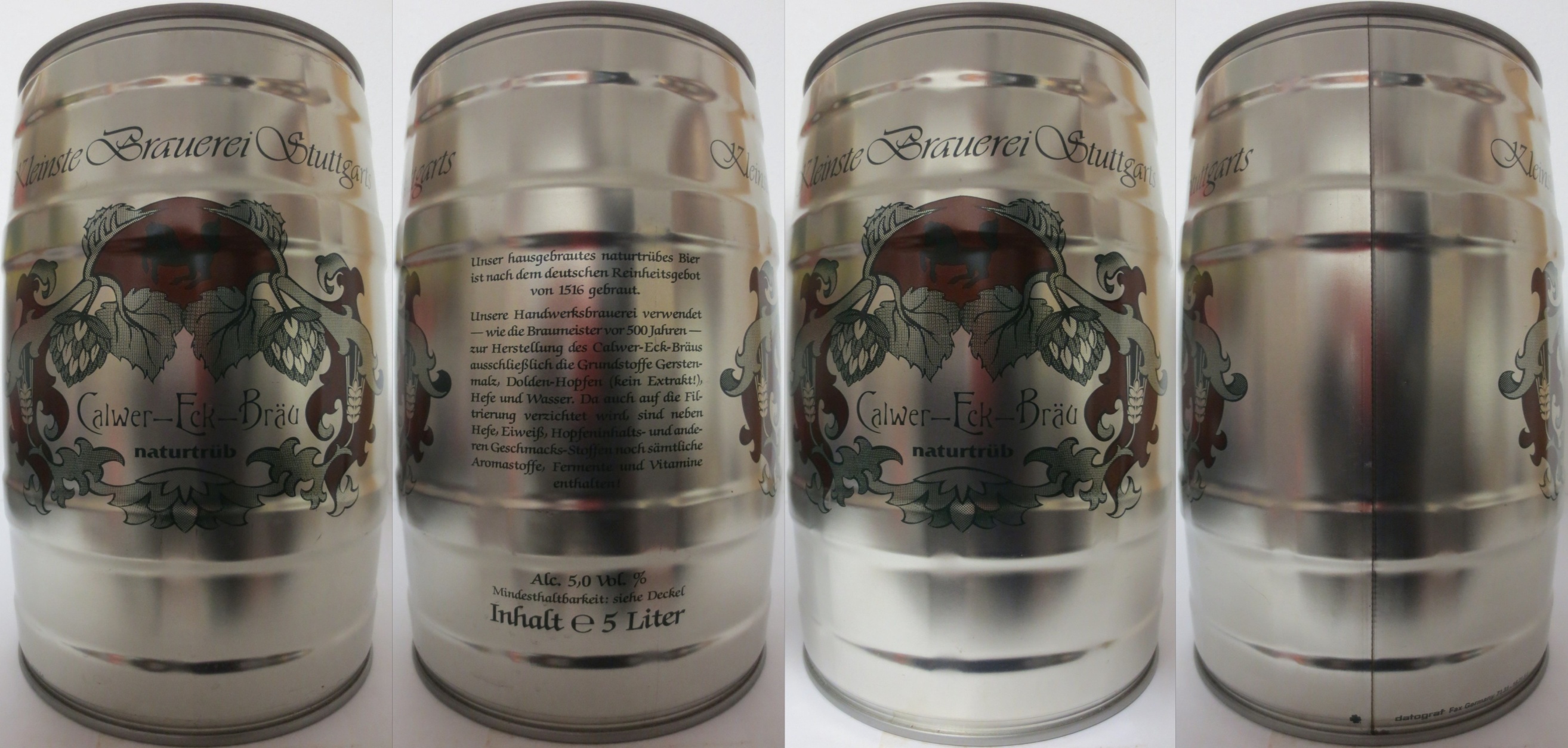 Calwer-Eck-Bräu naturtrüb (5L) Nr.1 