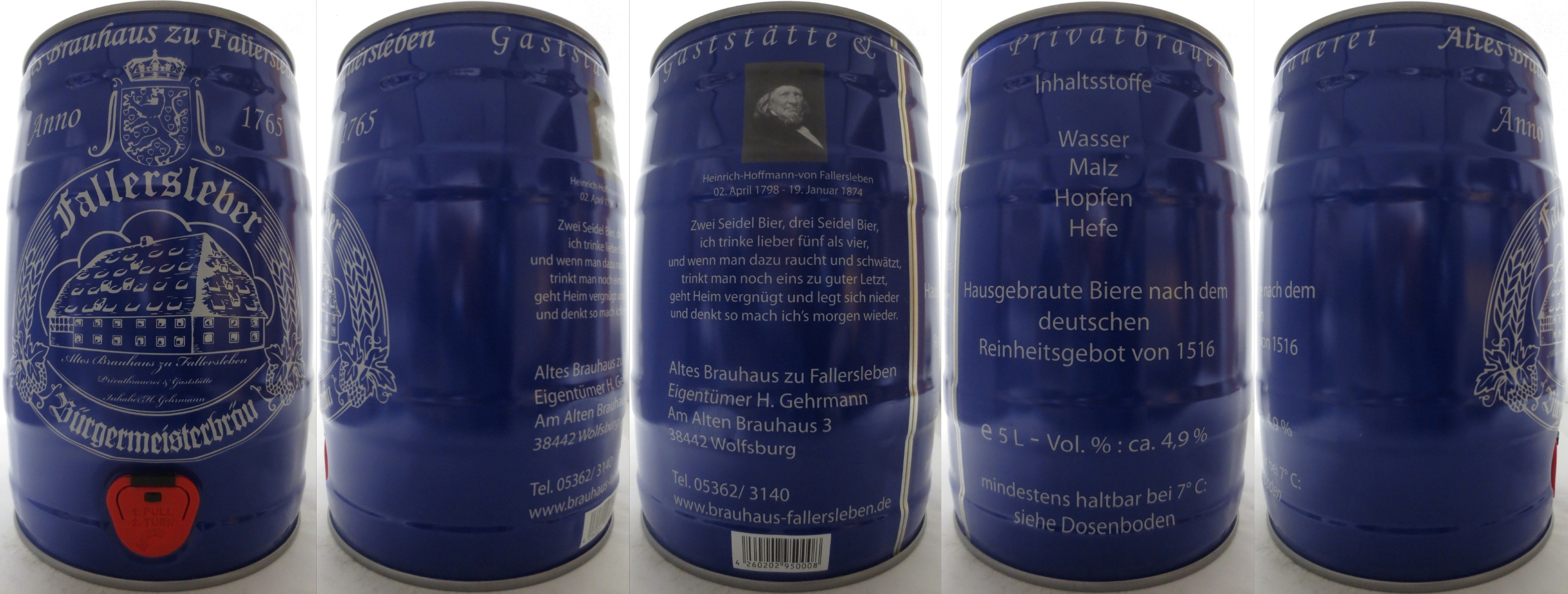 Fallersleber Bürgermeisterbräu (5L) Nr.1 