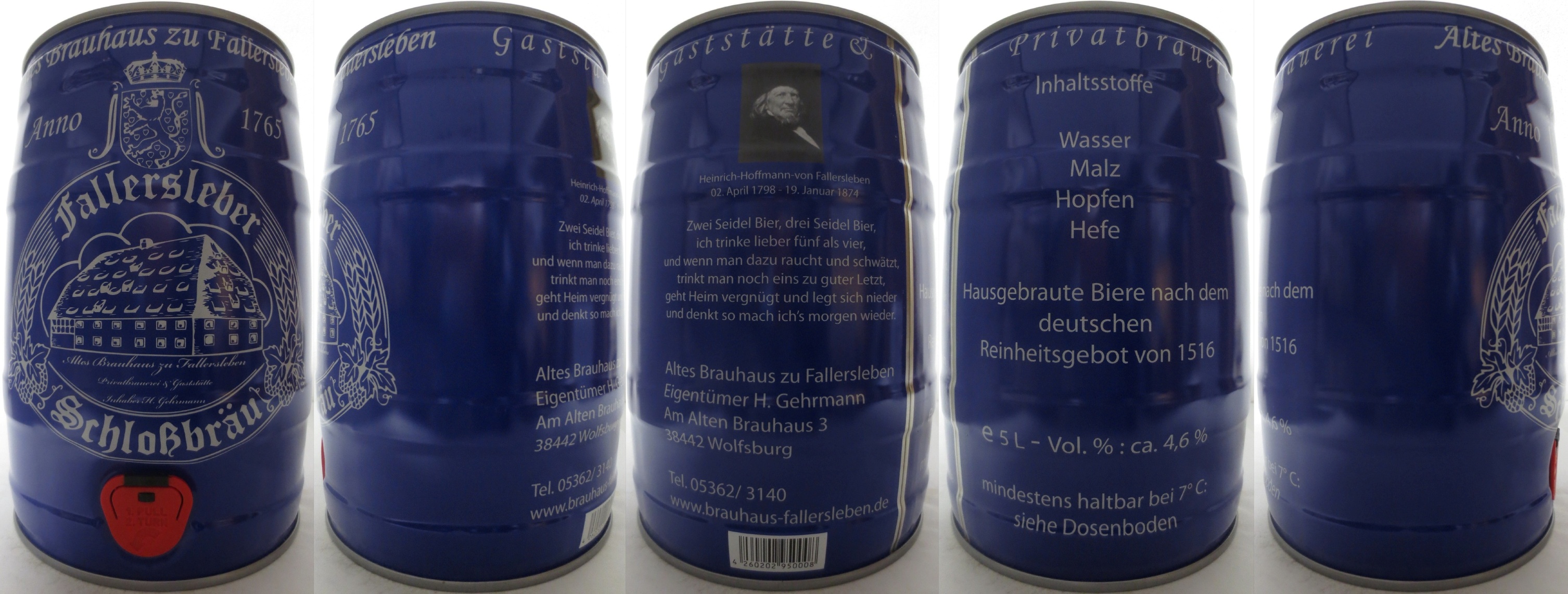 Fallersleber Schlossbräu (5L) Nr.1 