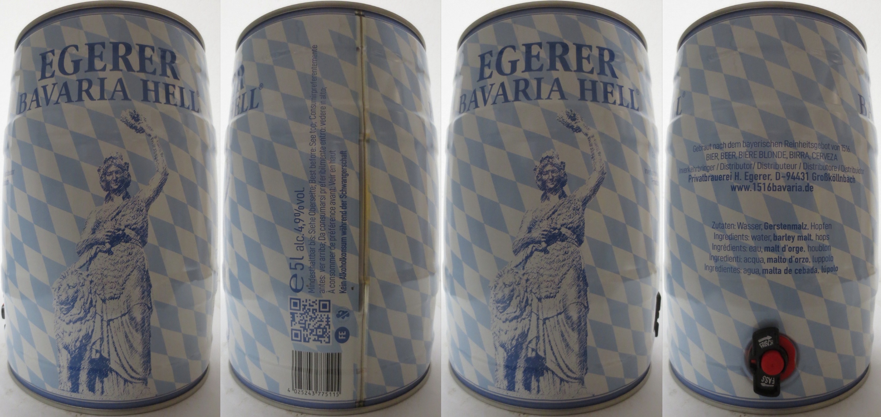 EGERER BAVARIA HELL (5L) Nr.1 