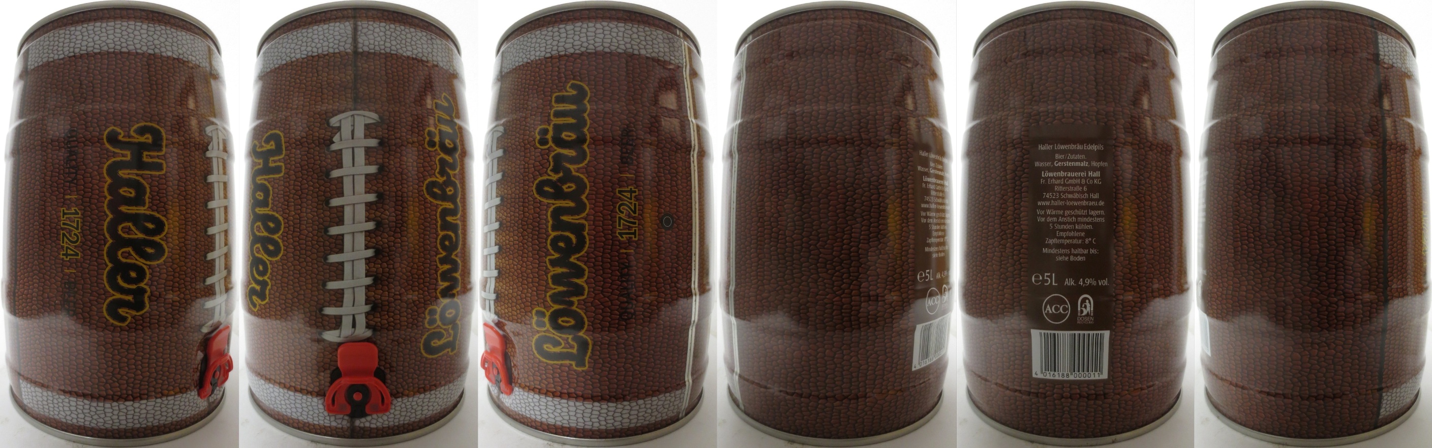 Haller Löwenbräu 1724 (5L) Nr.2 