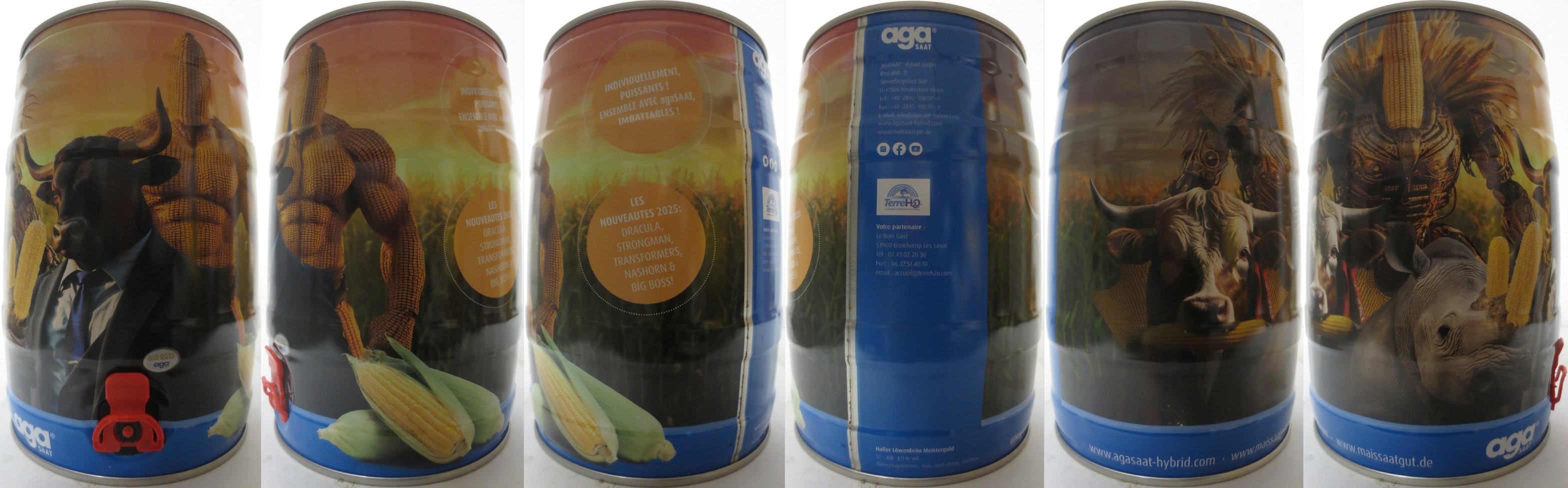 Haller Löwenbräu Meistergold aga SAAT LES NOUVEAUTES 2025 (5L) Nr.1 