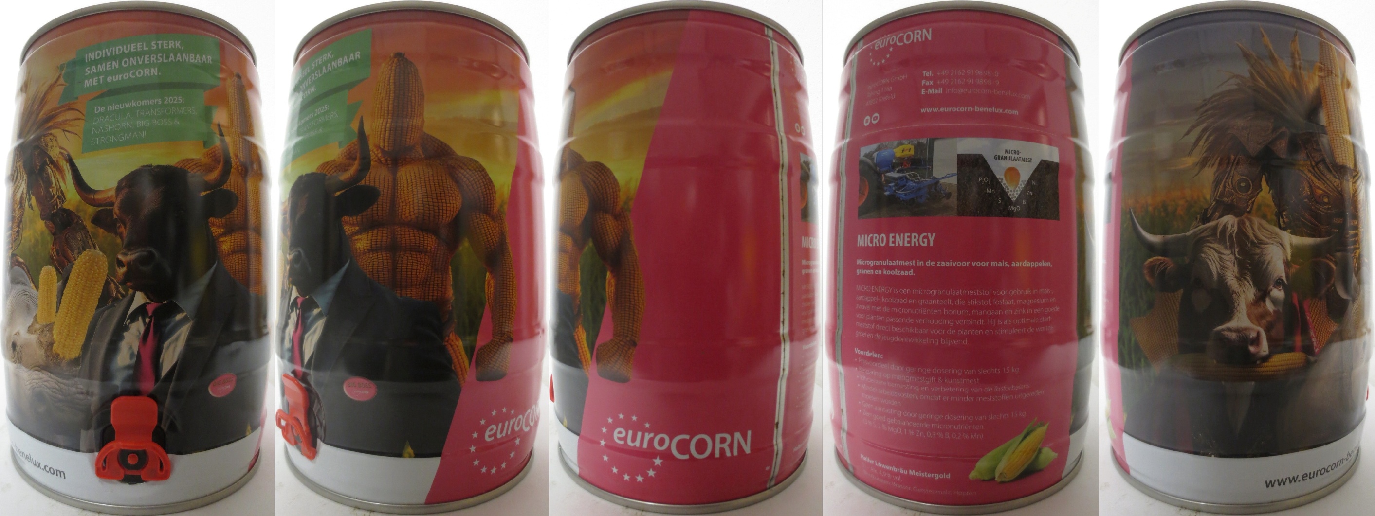 Haller Löwenbräu Meistergold INDIVIDUEEL SAMEN ONVERSLAANBAAR MET euroCORN. De nieuwkomers 2025 (5L) Nr.1 