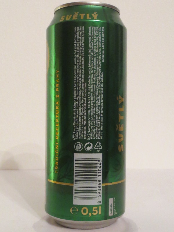 STAROPRAMEN SVĚTLÝ (50cl) (B/O) 