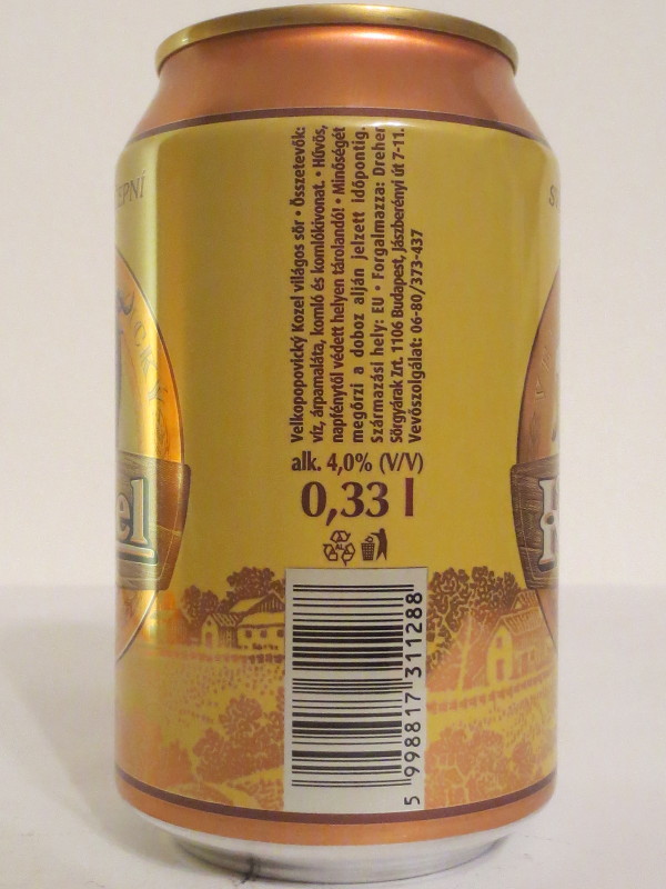 SVĚTLÉ VÝČEPNÍ VELKOPOPOVICKÝ Kozel SVĚTLÝ (33cl) (B/O) č.1