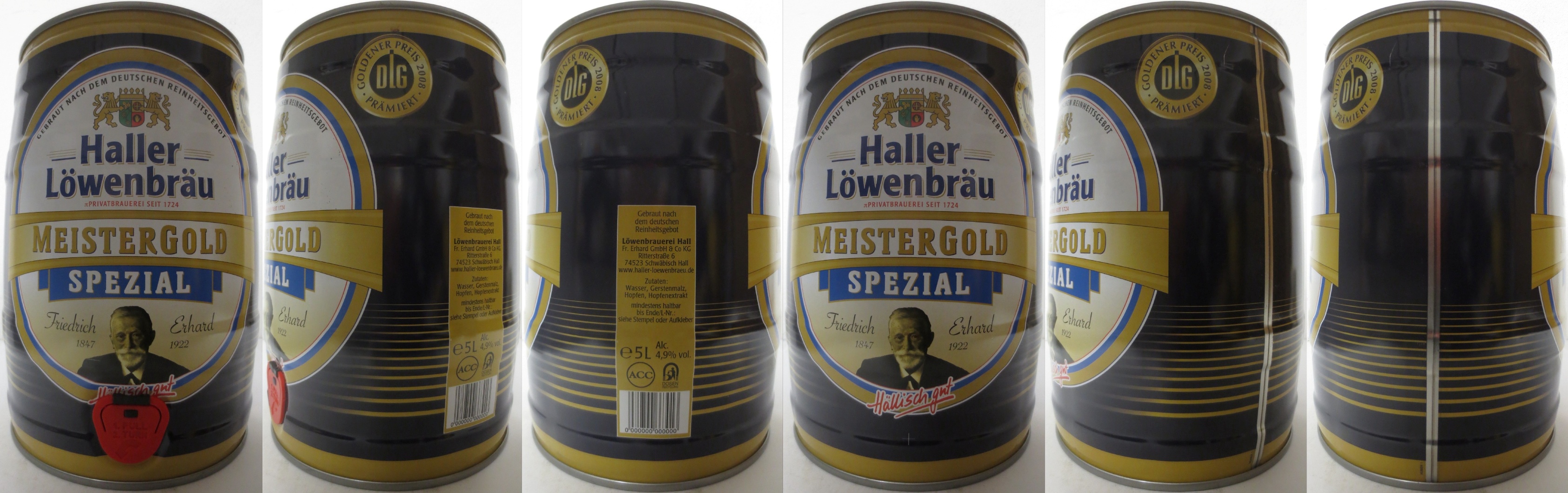 Haller Löwenbräu MEISTER GOLD SPEZIAL (5L) Nr.1 