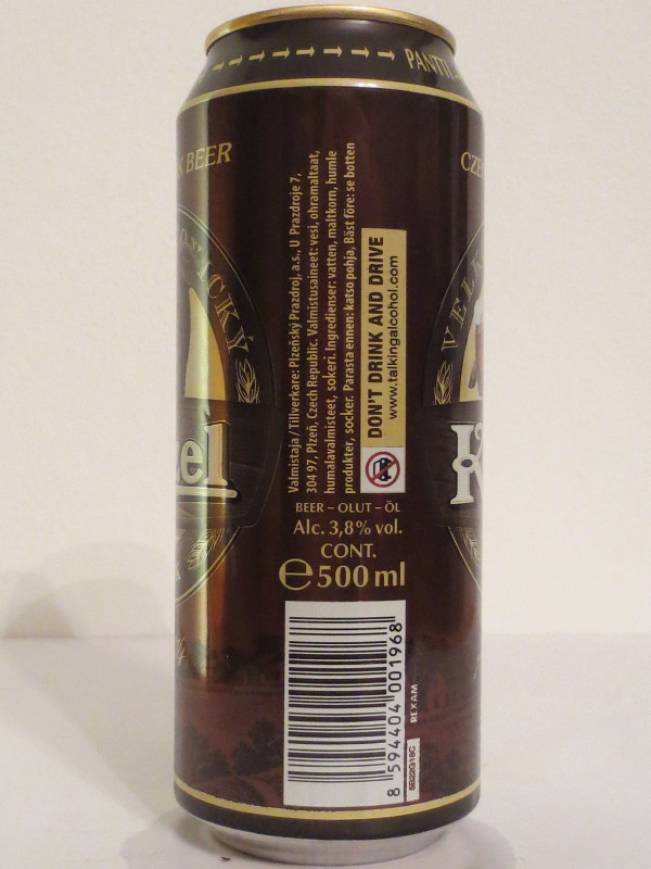 VELKOPOPOVICKÝ Kozel DARK zal. 1874 (50cl) (B/O)