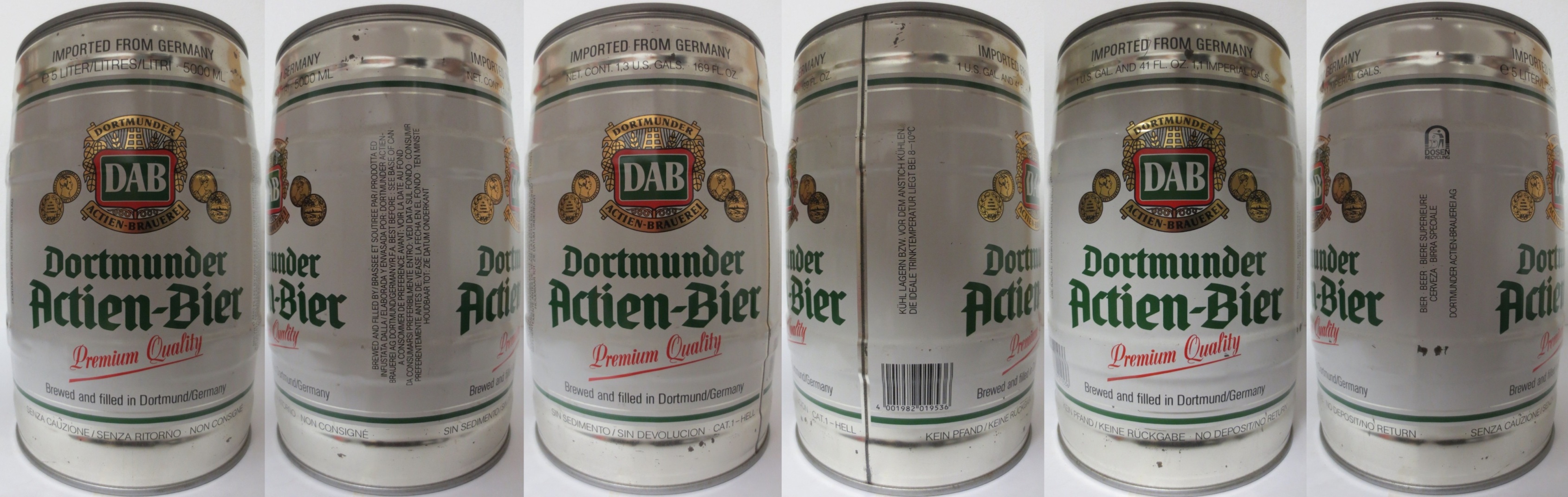 DAB Dortmunder Actien-Bier Premium Quality (5L) Nr.2 