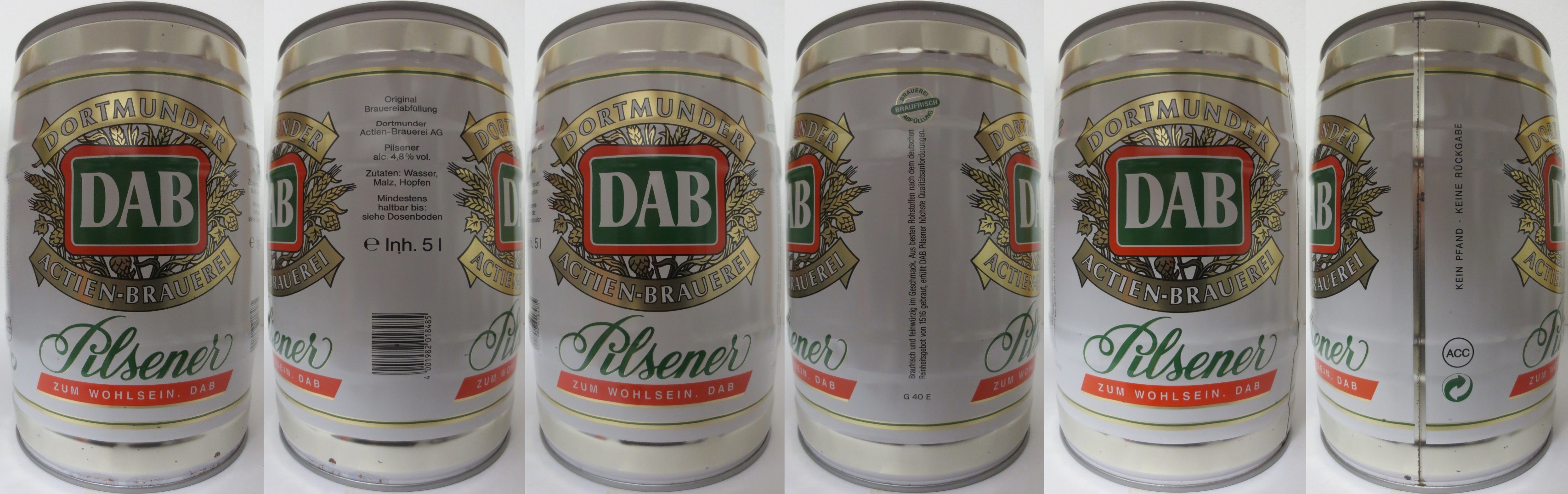 DAB Pilsener ZUM WOHLSEIN. DAB (5L) Nr.1 