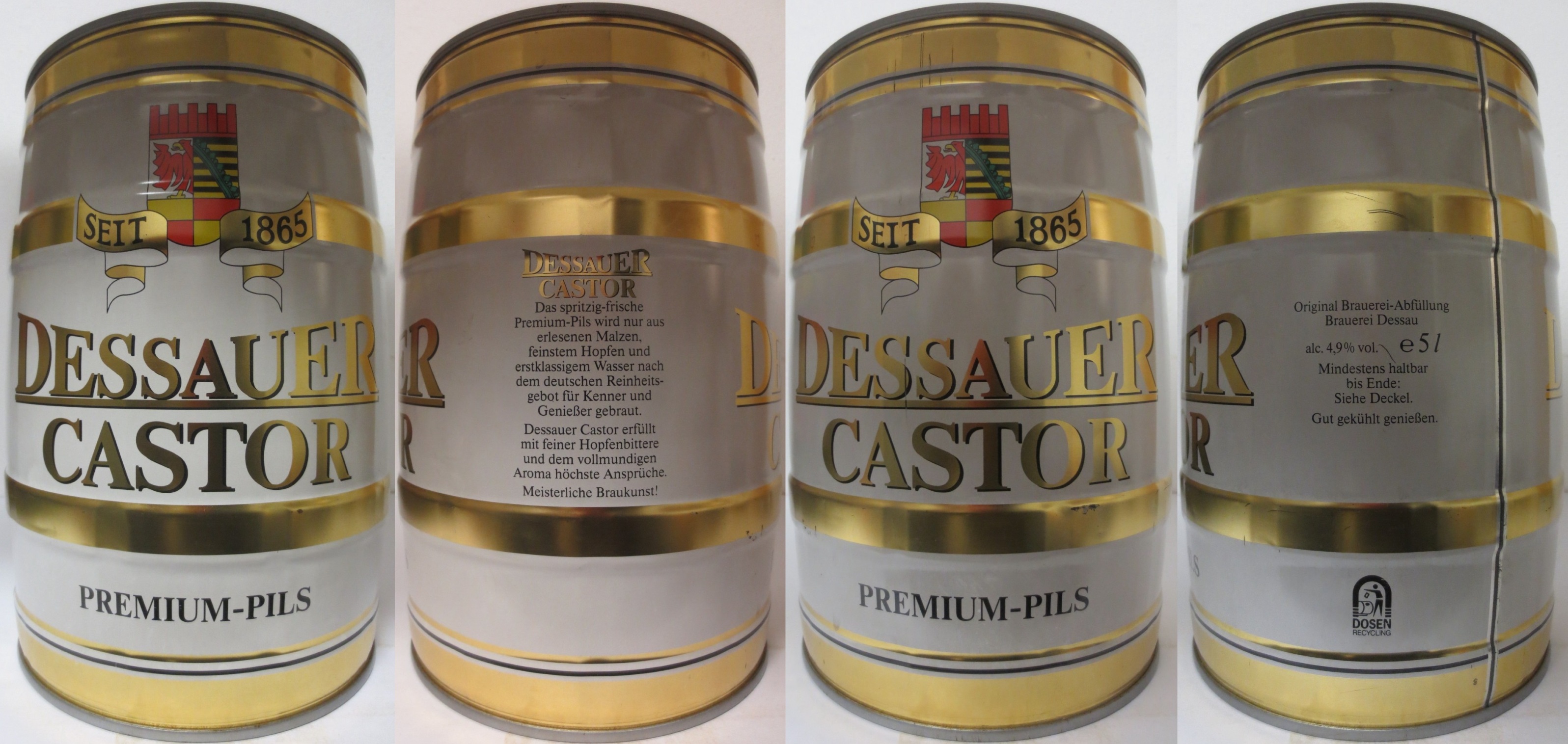 DESSAUER CASTOR PREMIUM-PILS (5L) Nr.1 
