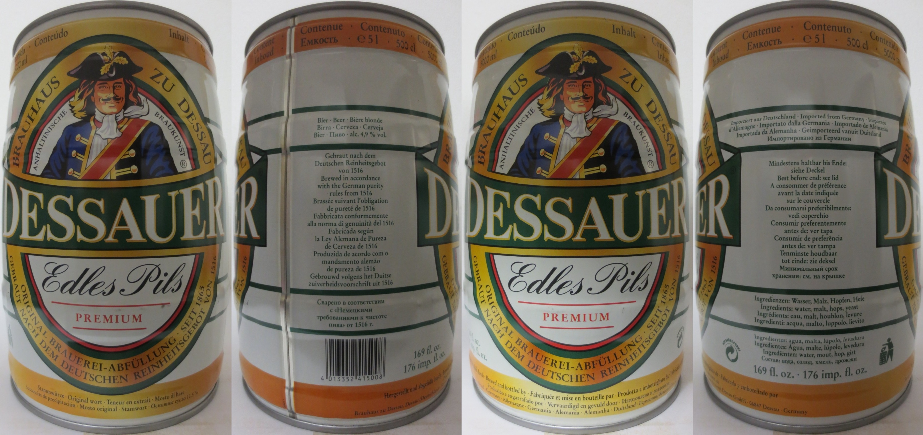 DESSAUER Edles Pils PREMIUM (5L) Nr.1 