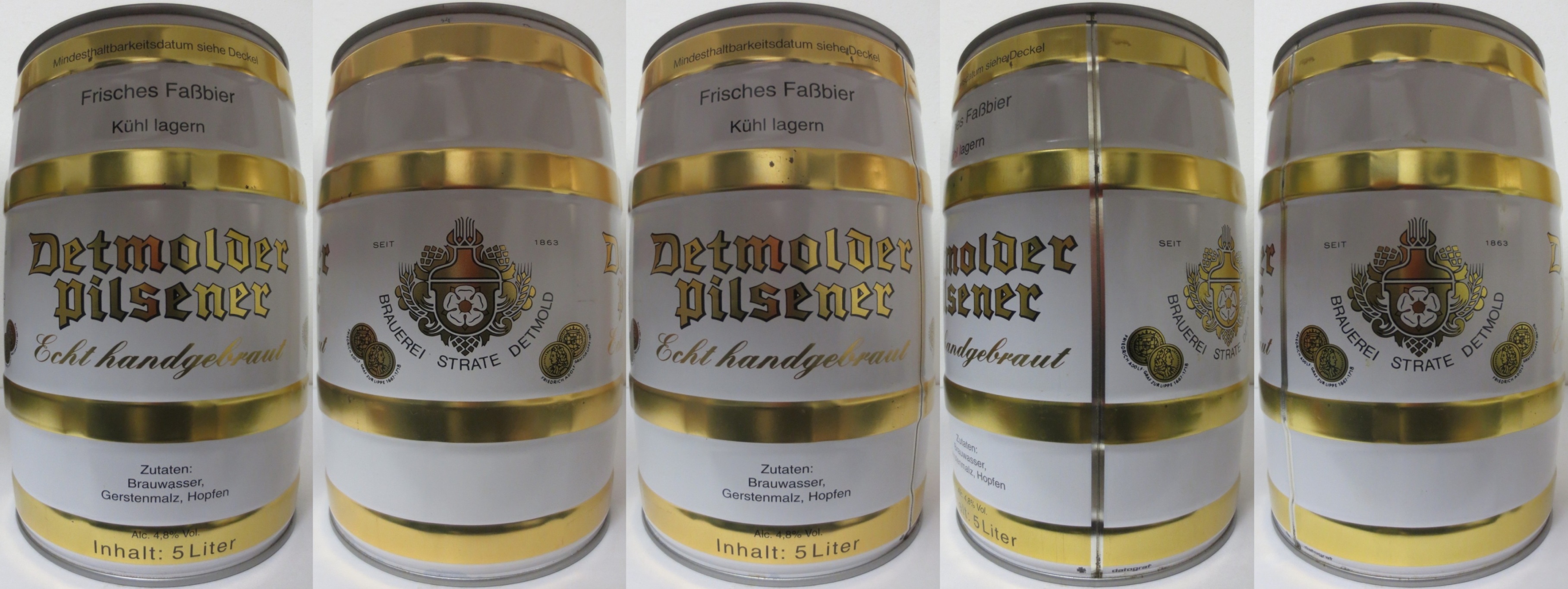 Detmolder Pilsener Echt handgebraut (5L) Nr.2 