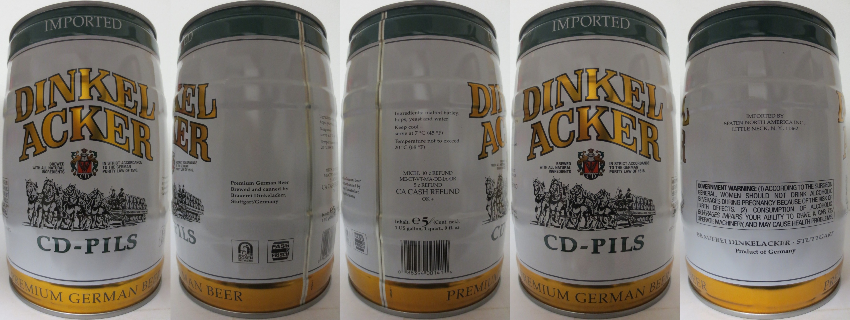 DINKEL ACKER CD-PILS IMPORTED (5L) Nr.2 
