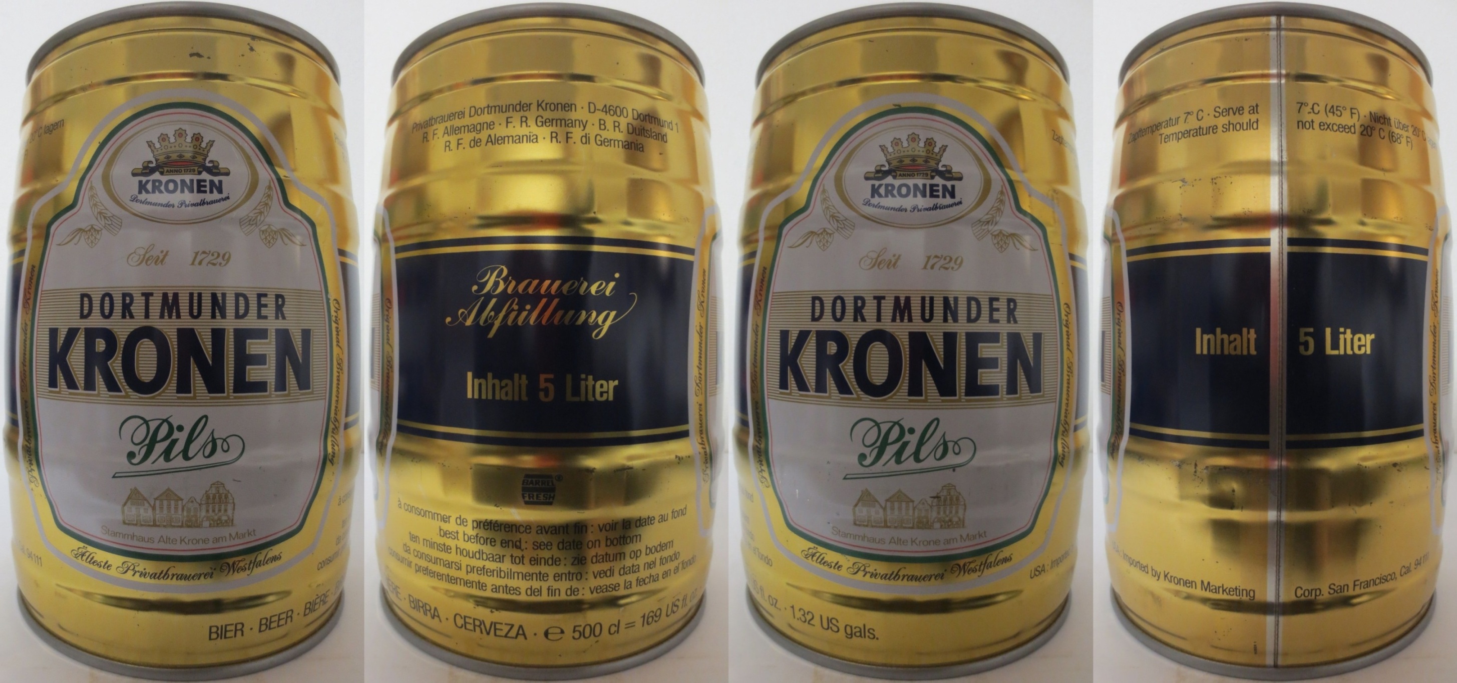 DORTMUNDER KRONEN Pils (5L) Nr.1 