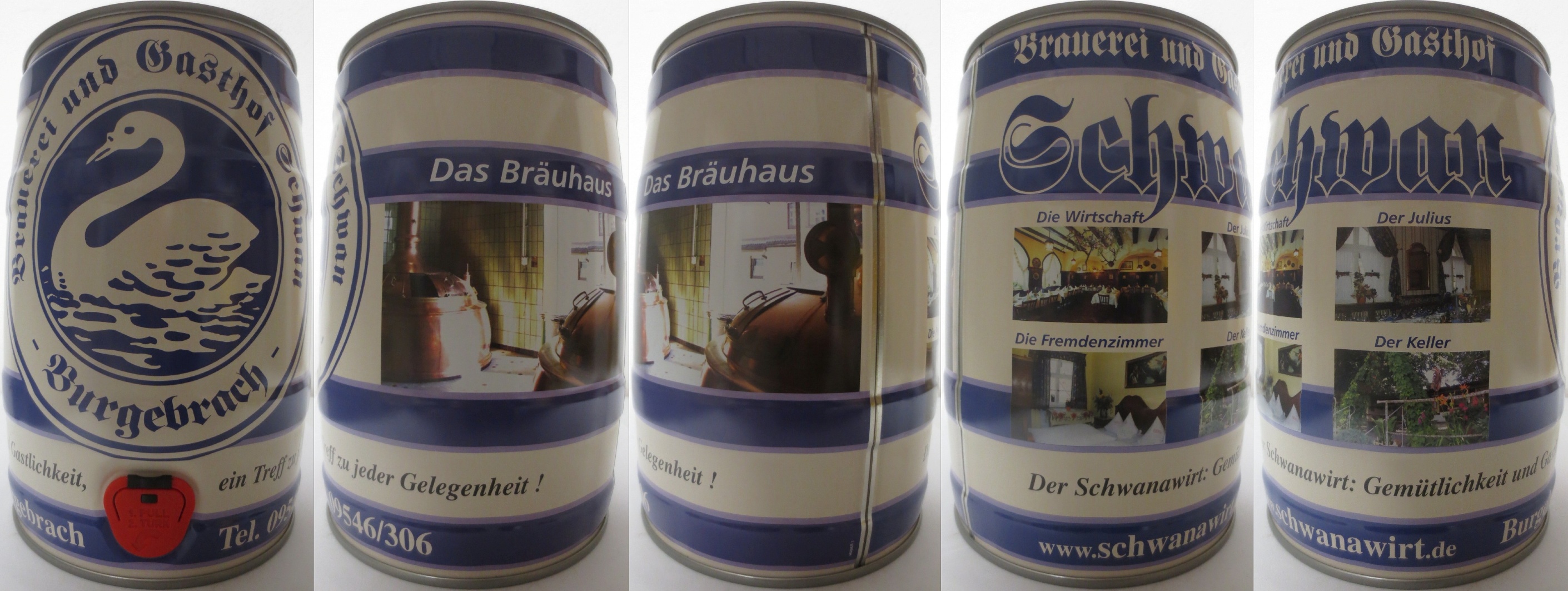 Burgebrach Brauerei und Gasthof Schwan (5L) Nr.1