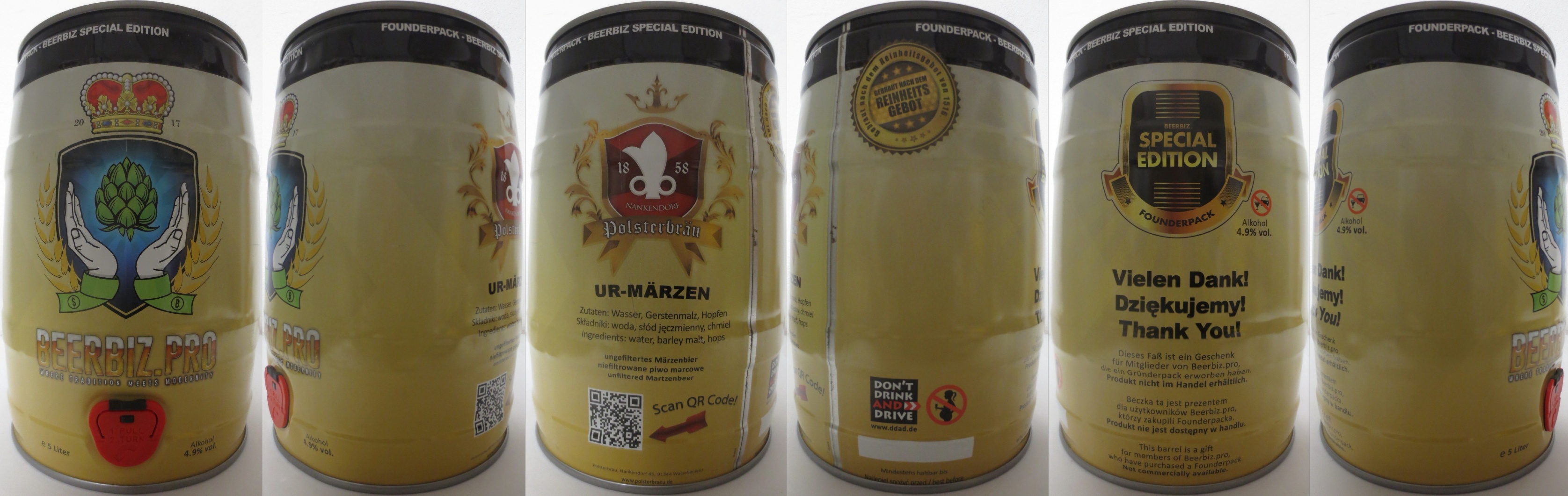 Polsterbräu UR-MÄRZEN BEERBIZ.PRO (5L) Nr.1 