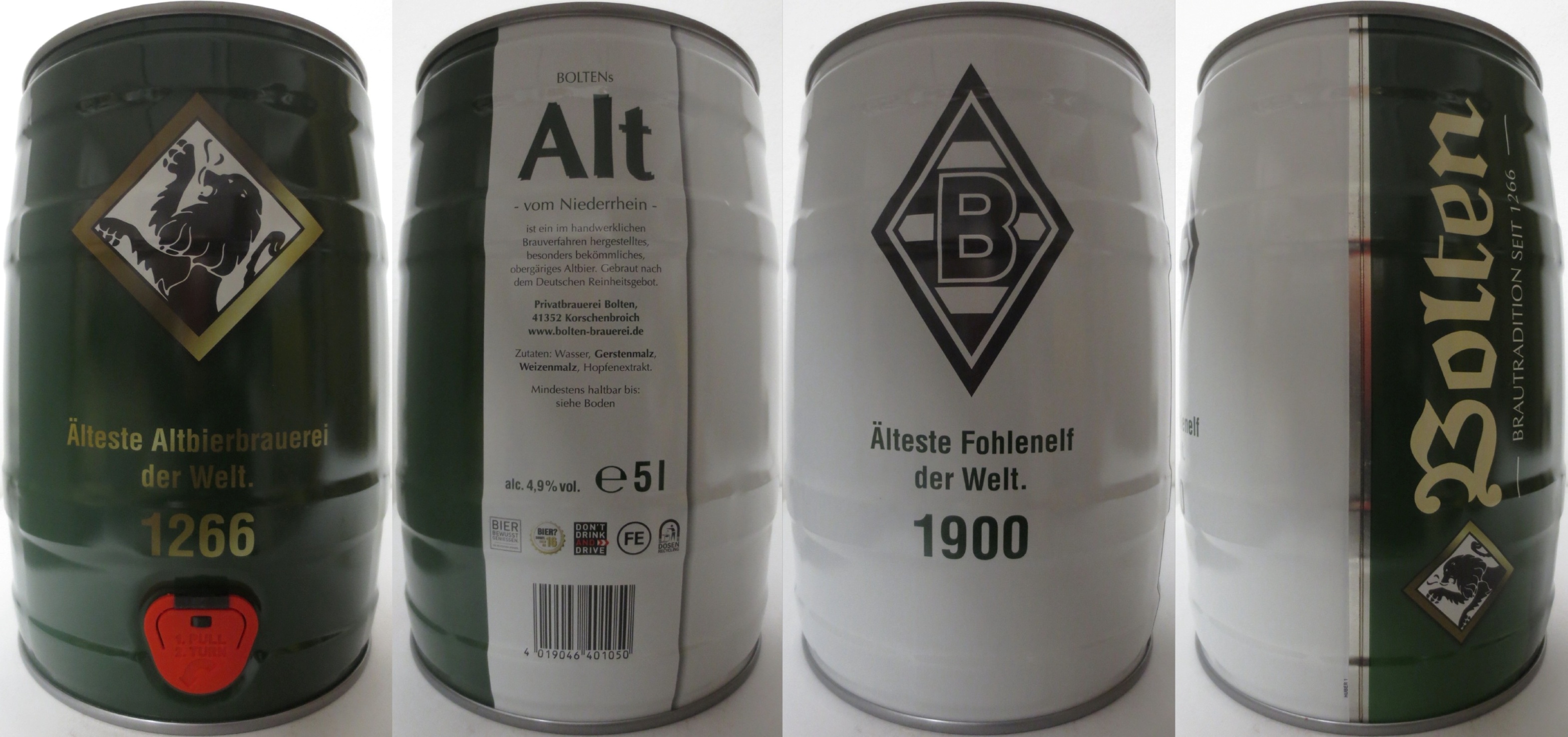 Älteste Altbierbrauerei der Welt. 1266 (5L) Nr.1