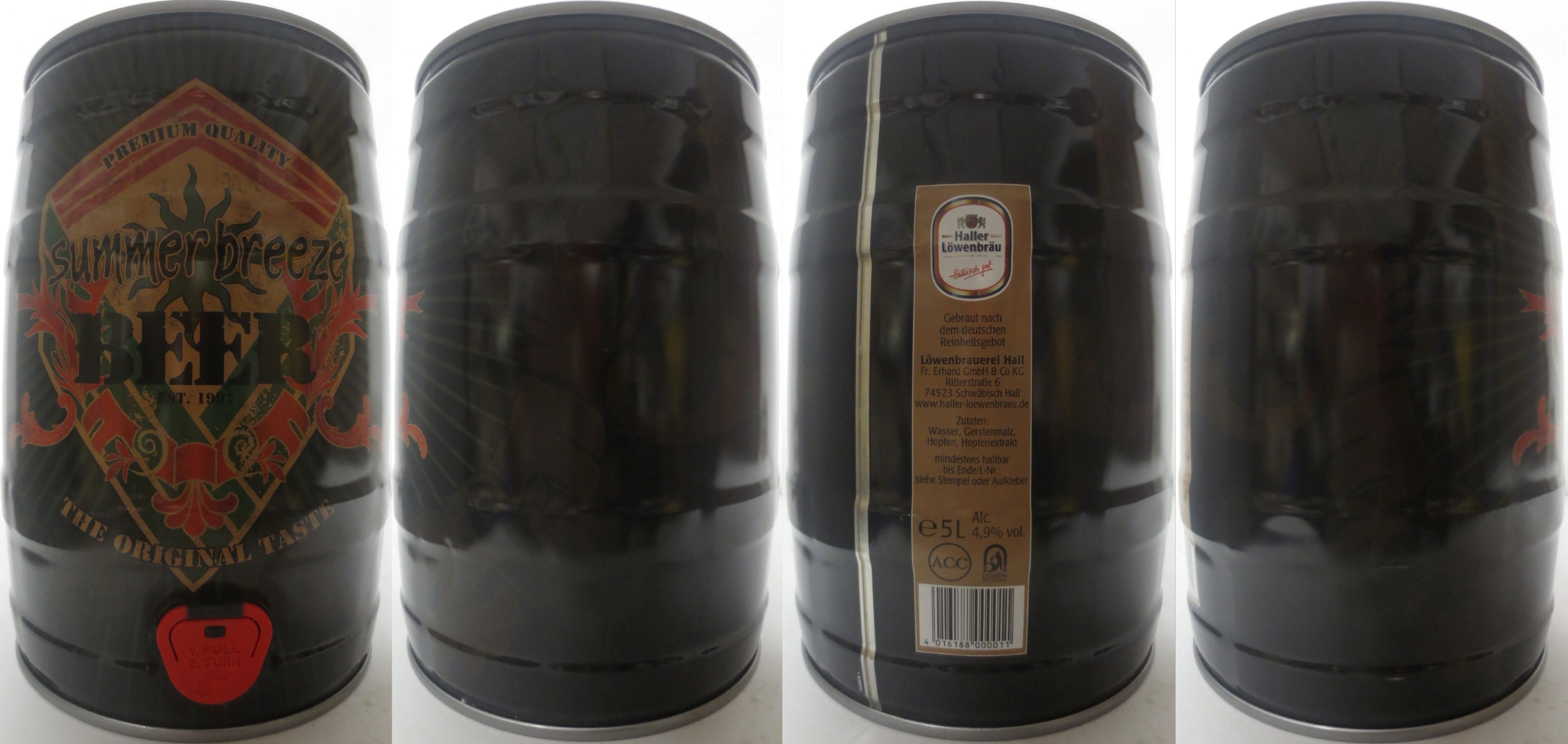 summer breeze BEER EST.1997 THE ORIGINAL TASTE (5L) Nr.1 