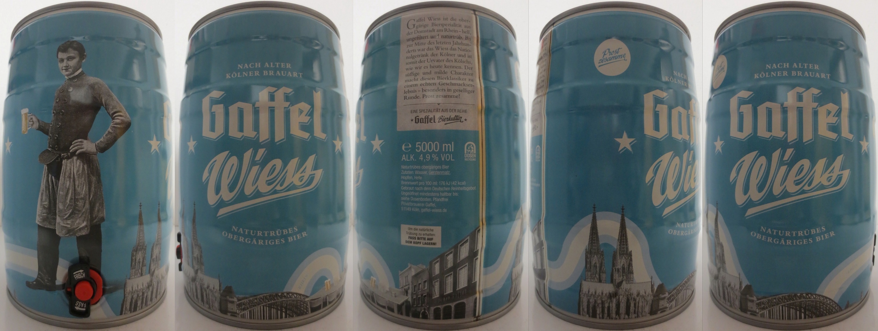 Gaffel Wiess (5L) Nr.1 