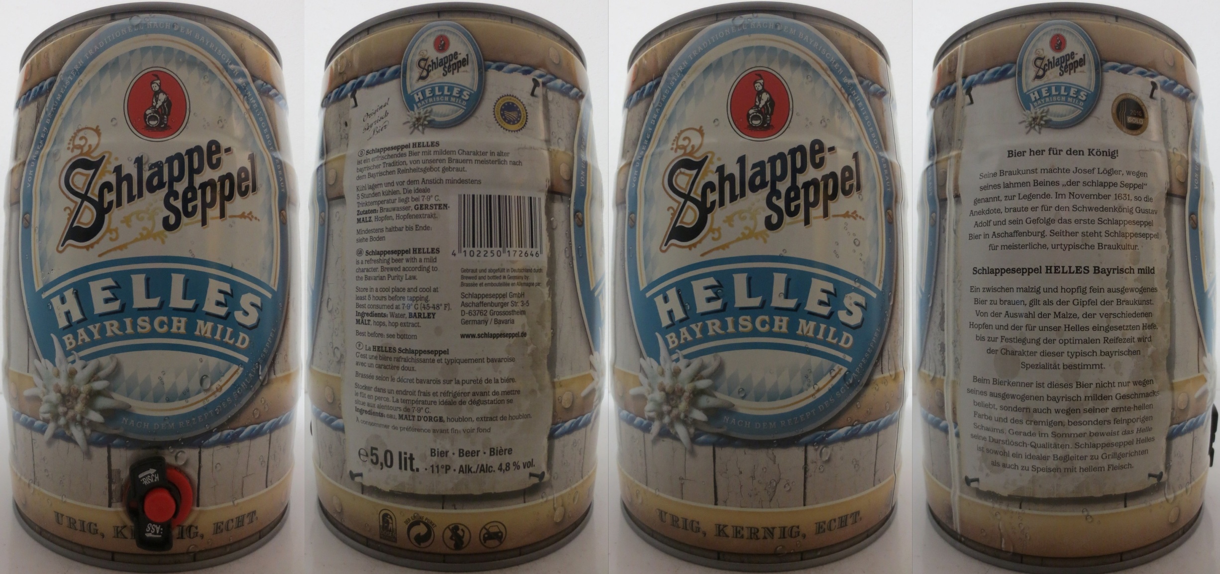 Schlappe-seppel HELLES BAYRISCH MILD (5L) Nr.1