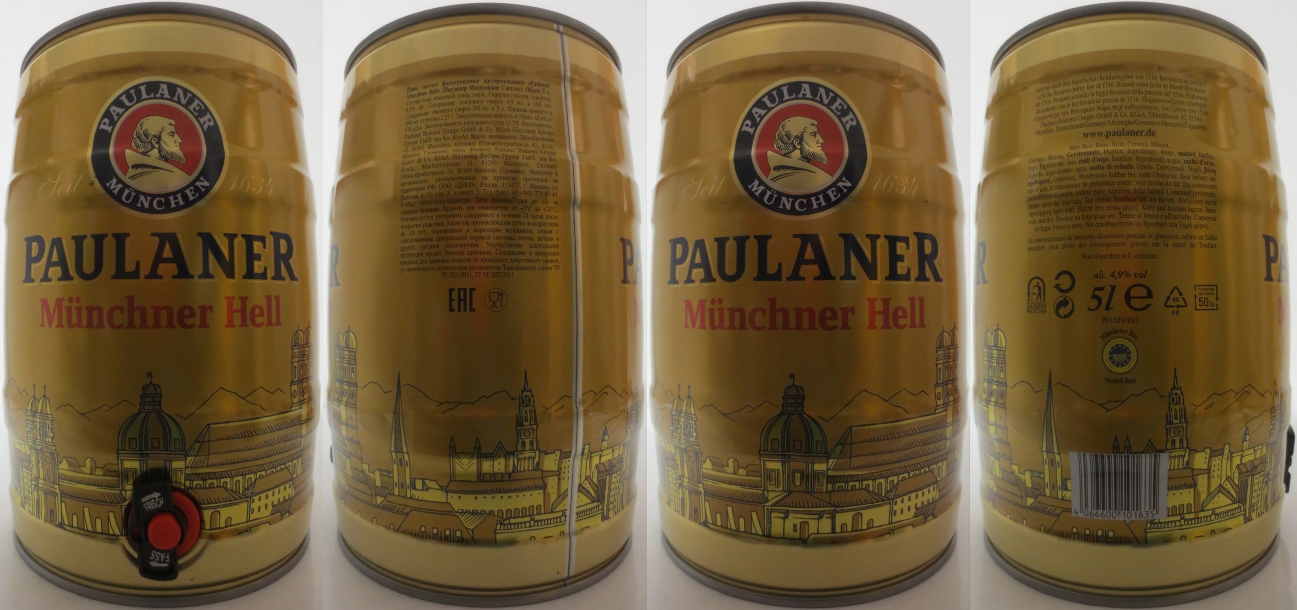 PAULANER Münchner Hell (5L) Nr.1 