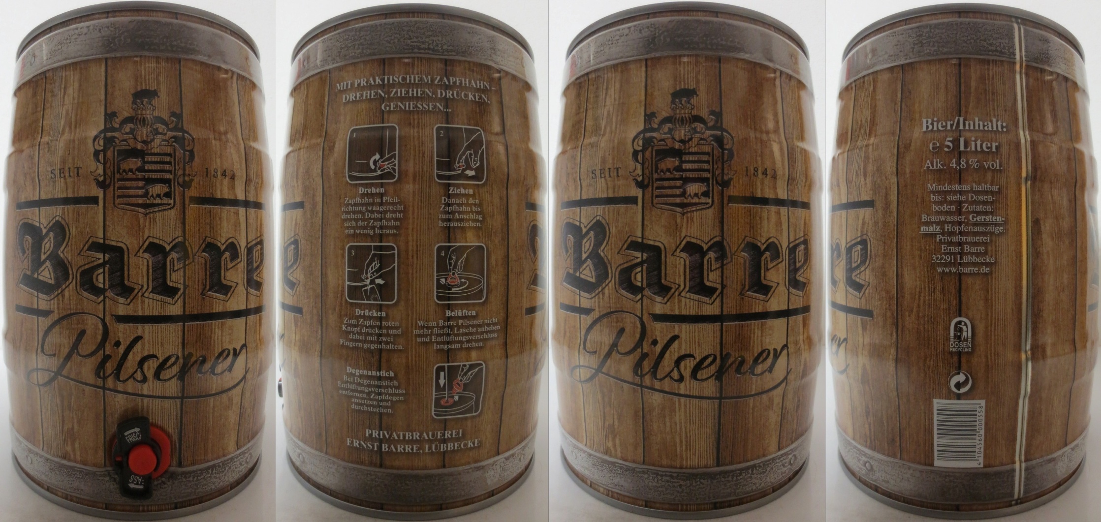 Barre Pilsener (5L) Nr.1 