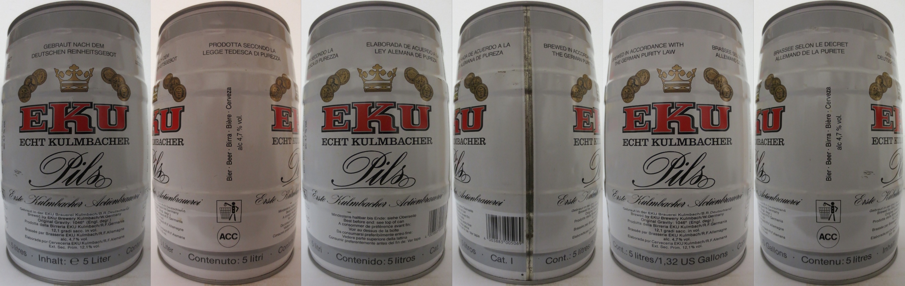 EKU ECHT KULMBACHER Pils (5L) Nr.2 
