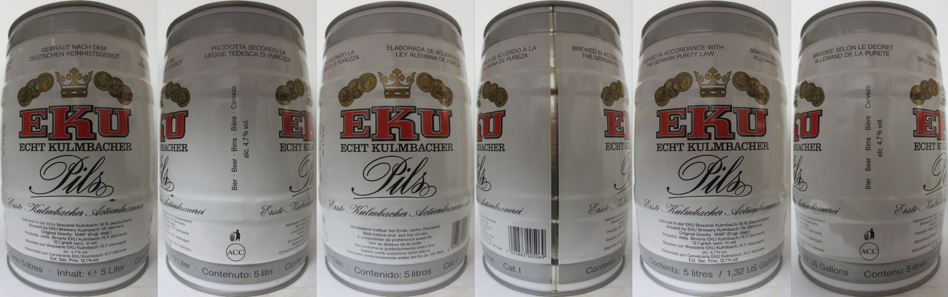 EKU ECHT KULMBACHER Pils (5L) Nr.3 