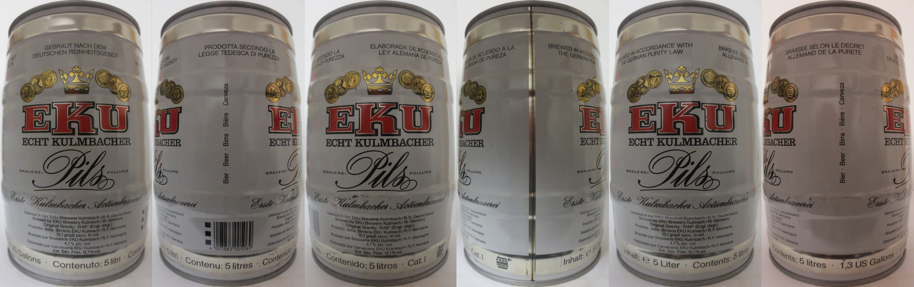 EKU ECHT KULMBACHER Pils (5L) Nr.6 