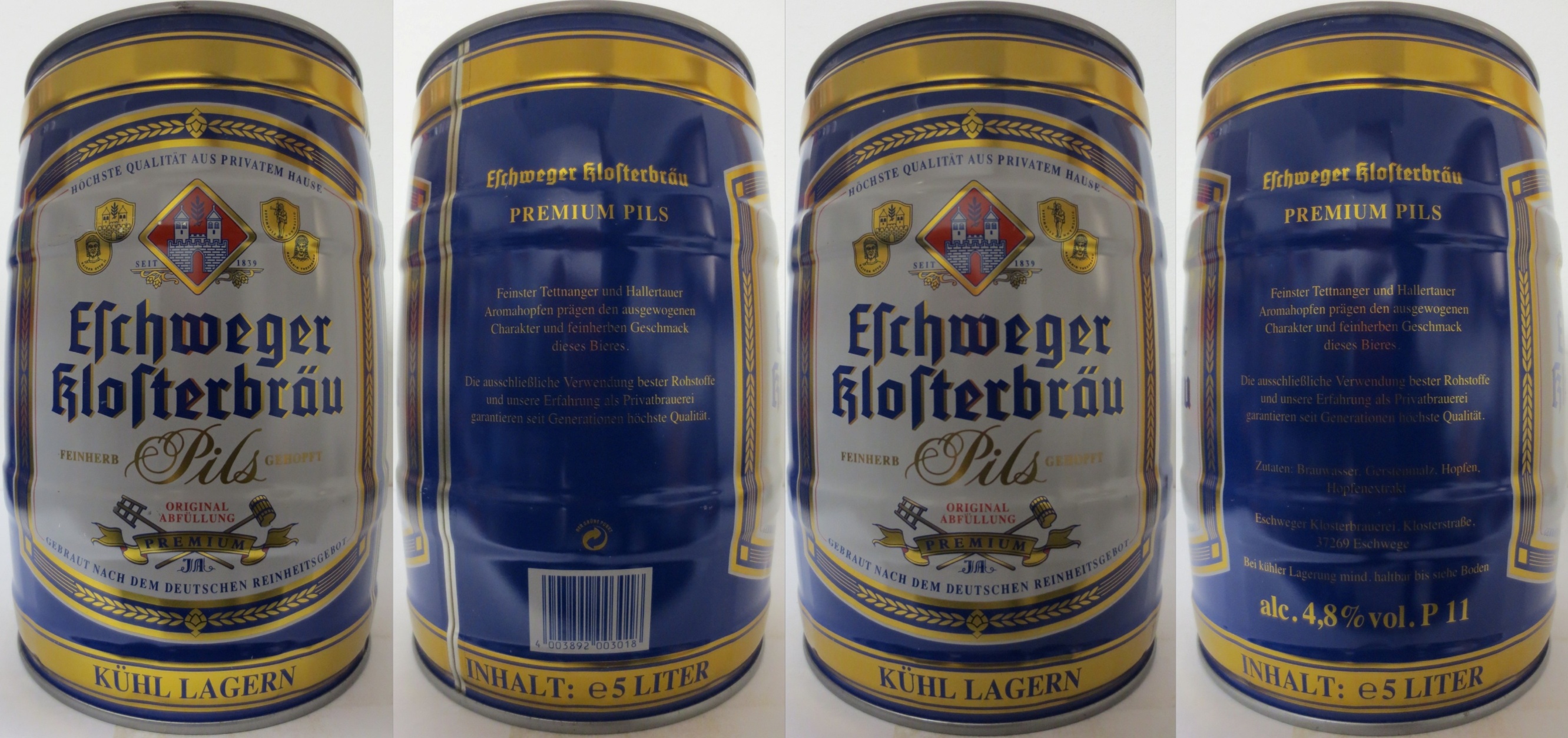 Eschweger klosterbräu Pils (5L) Nr.3