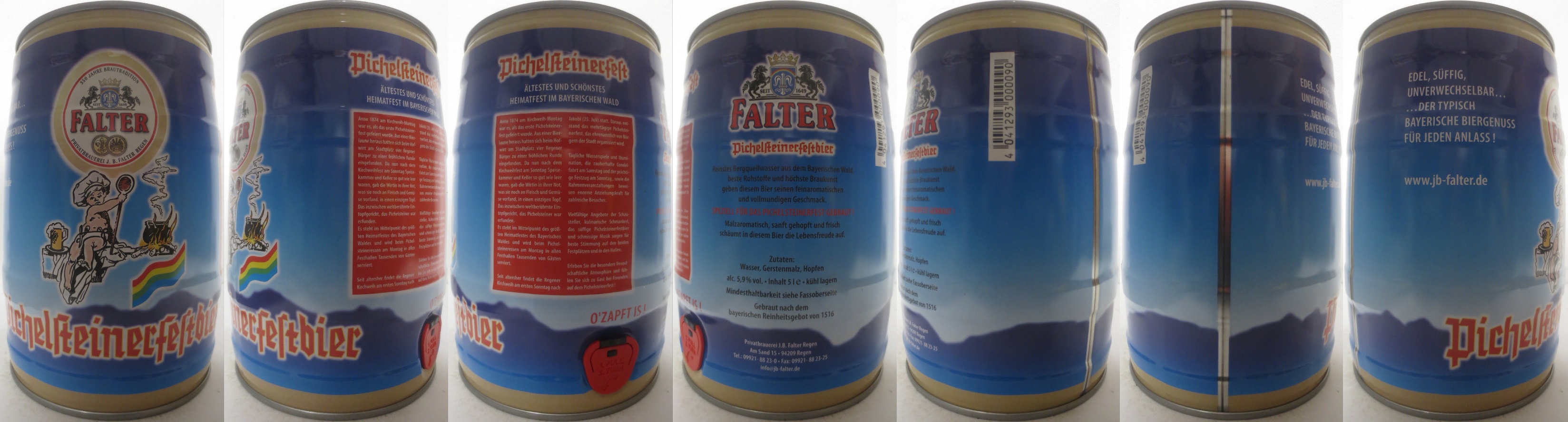 FALTER Pichelsteinerfestbier (5L) Nr.1 