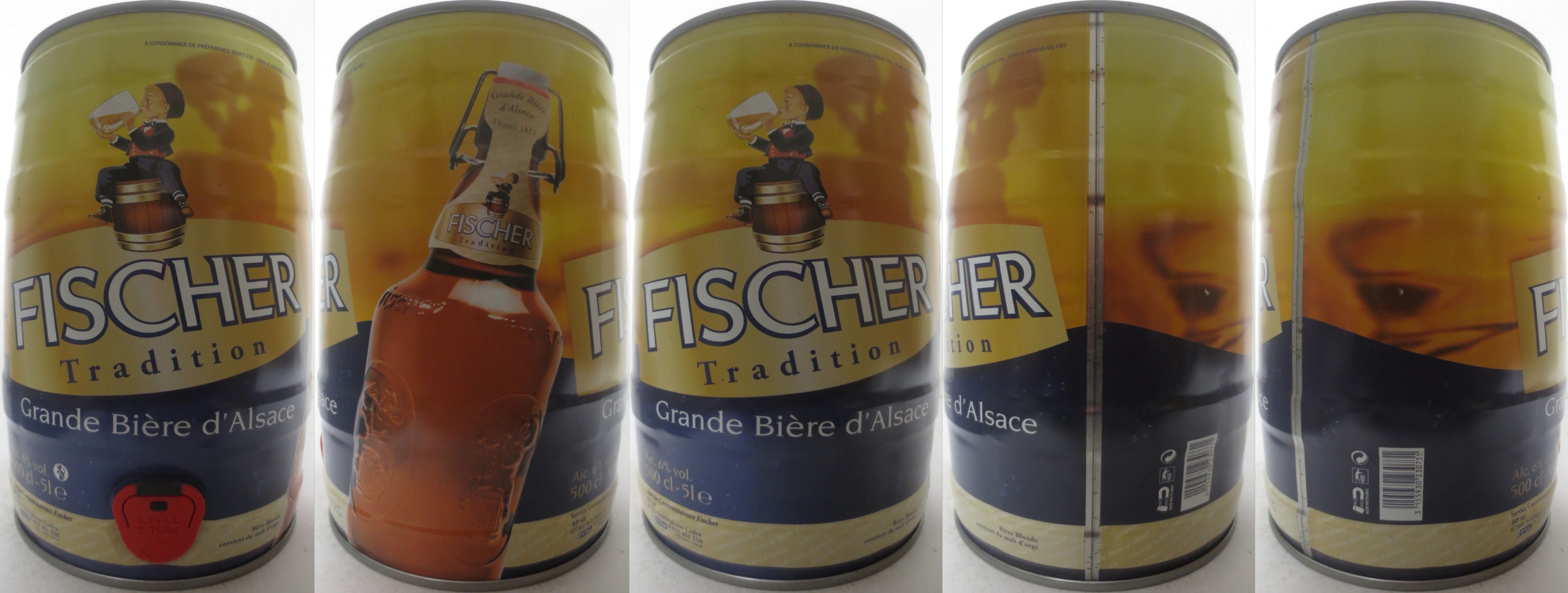 FISCHER Tradition Grande Biére d´Alsace (5L) Nr.1 