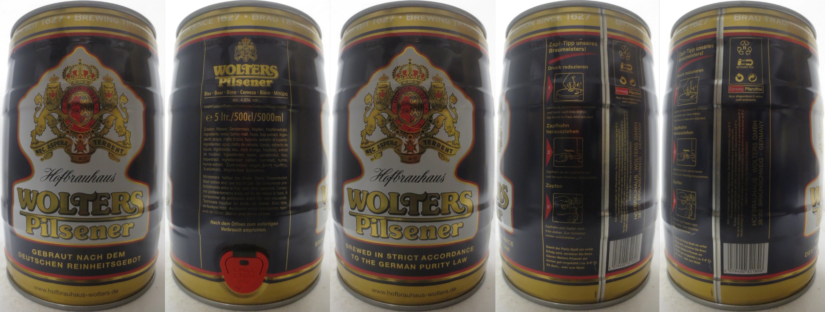 WOLTERS PILSENER (5L) Nr.1 