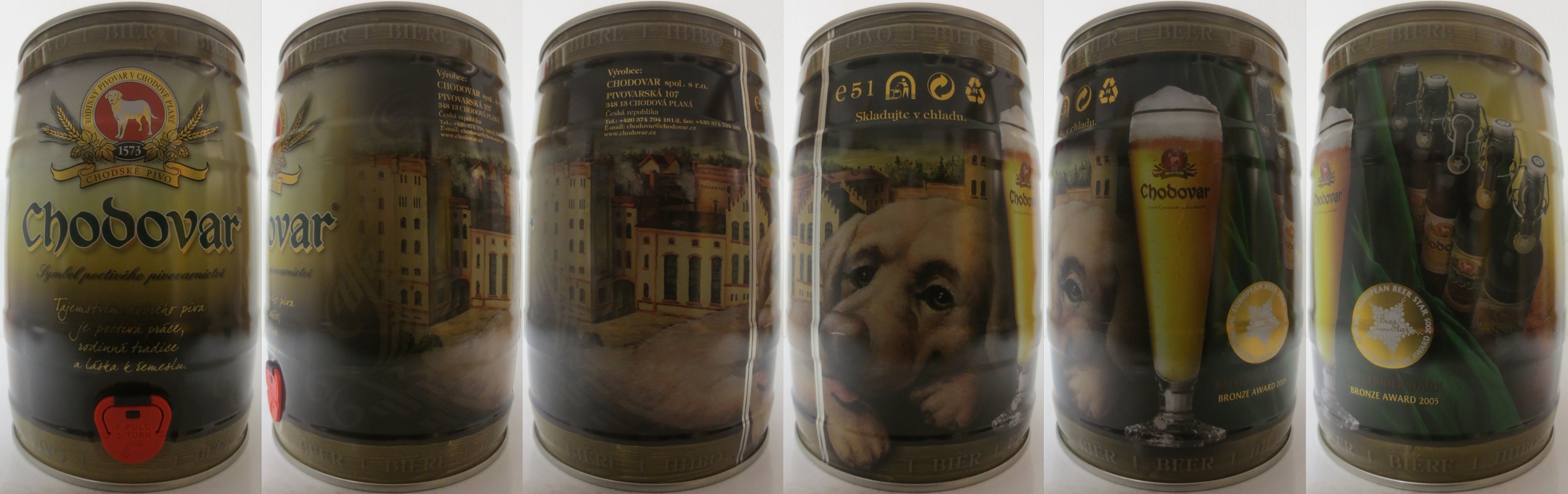 Chodovar Symbol poctivého pivovarnictví (5L) č.3