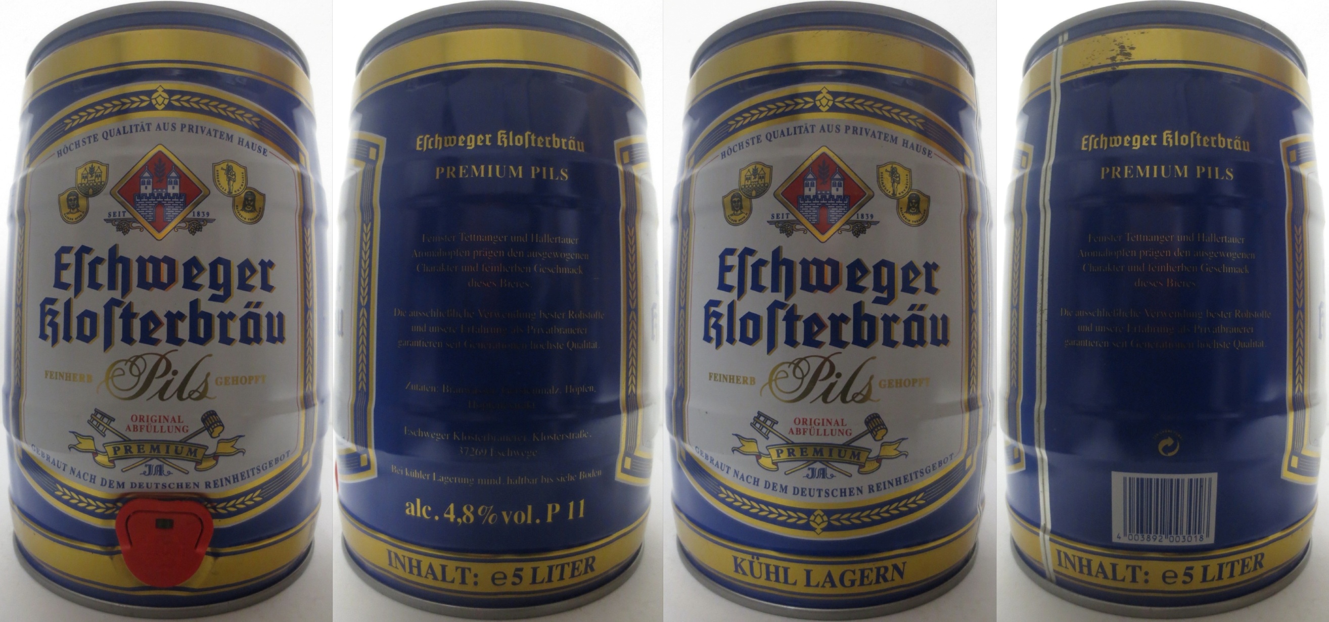 Eschweger klosterbräu Pils (5L) Nr.4 