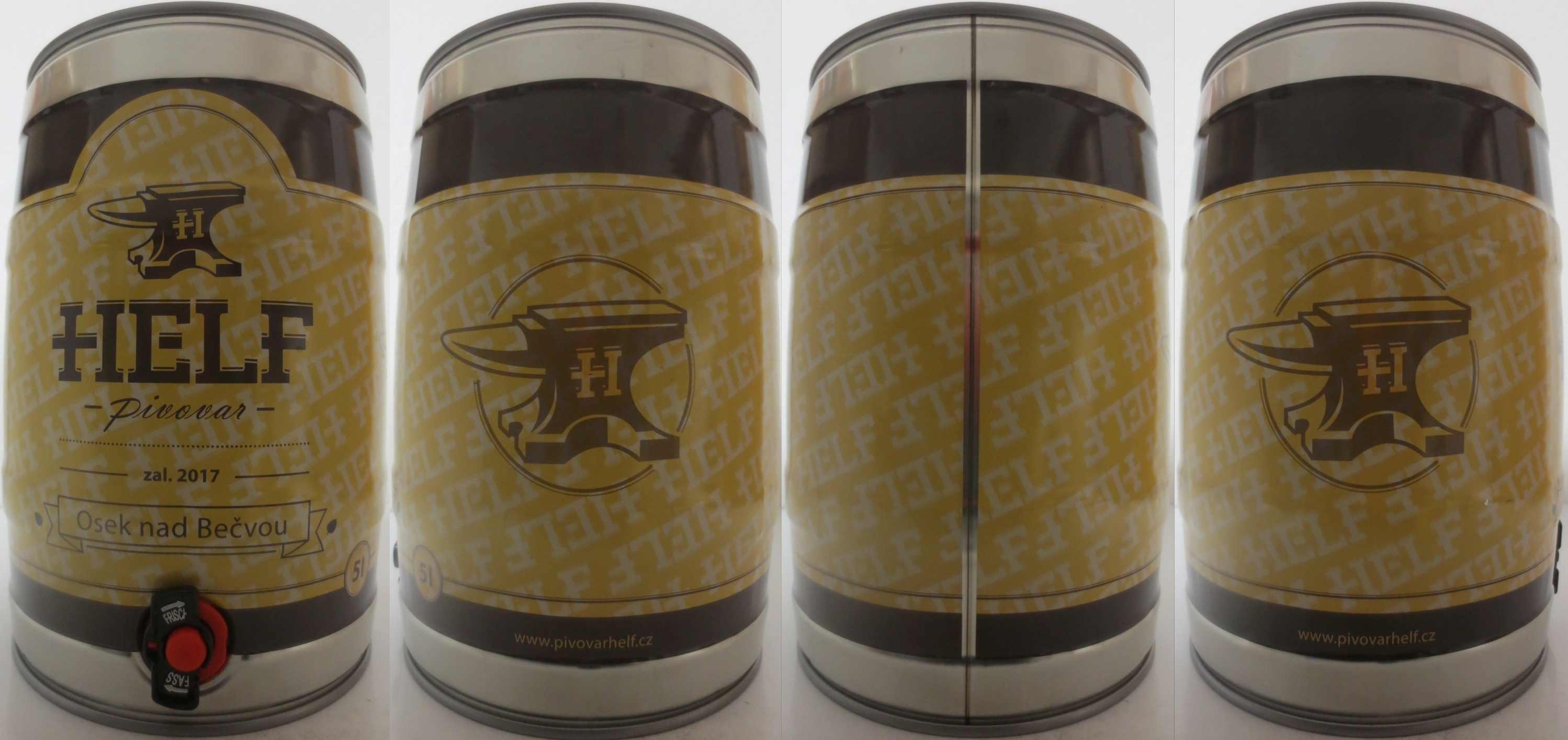 HELF -pivovar- zal. 2017 Osek nad Bečvou (5L) č.1 