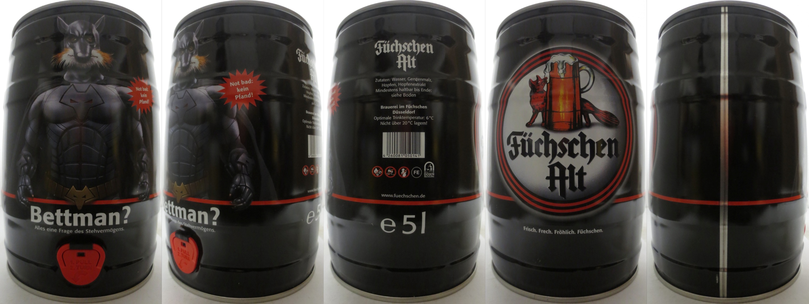 Füchschen Alt Bettman alles eine Frage des Stehvermögens. (5L) Nr.1 