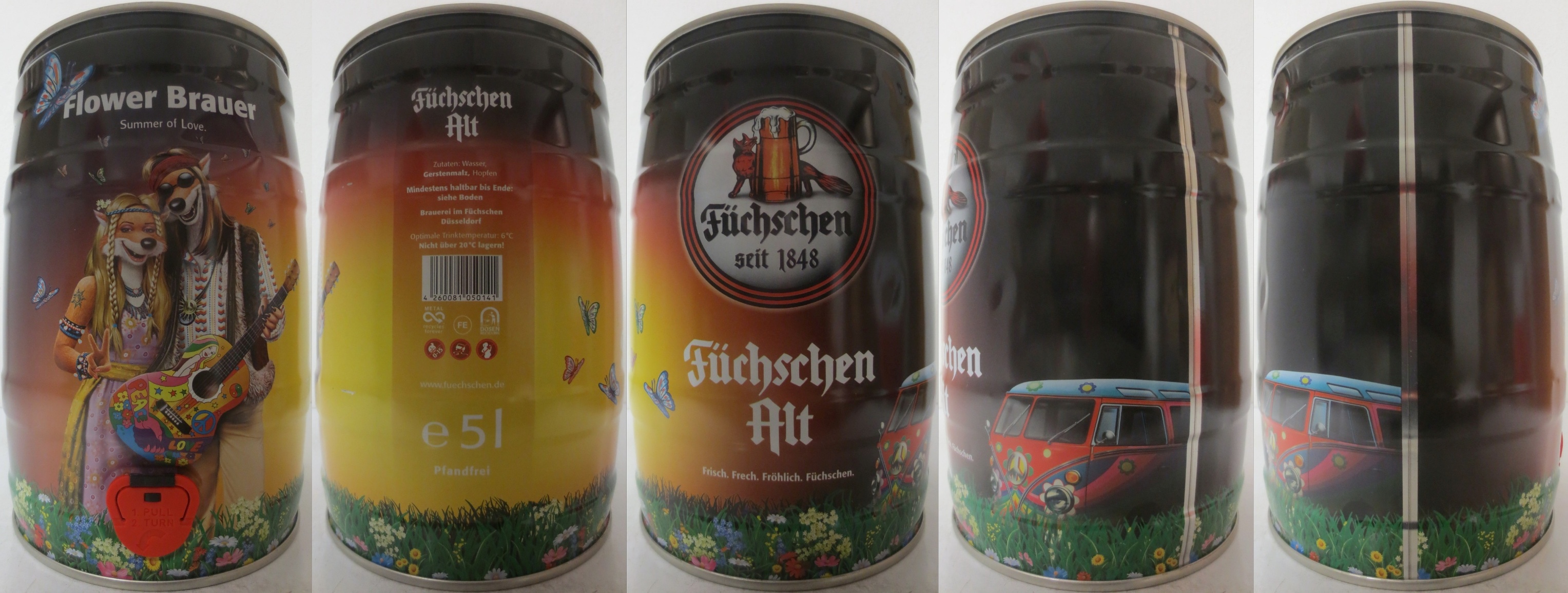 Füchschen Alt Flower Brauer summer of love. (5L) Nr.1