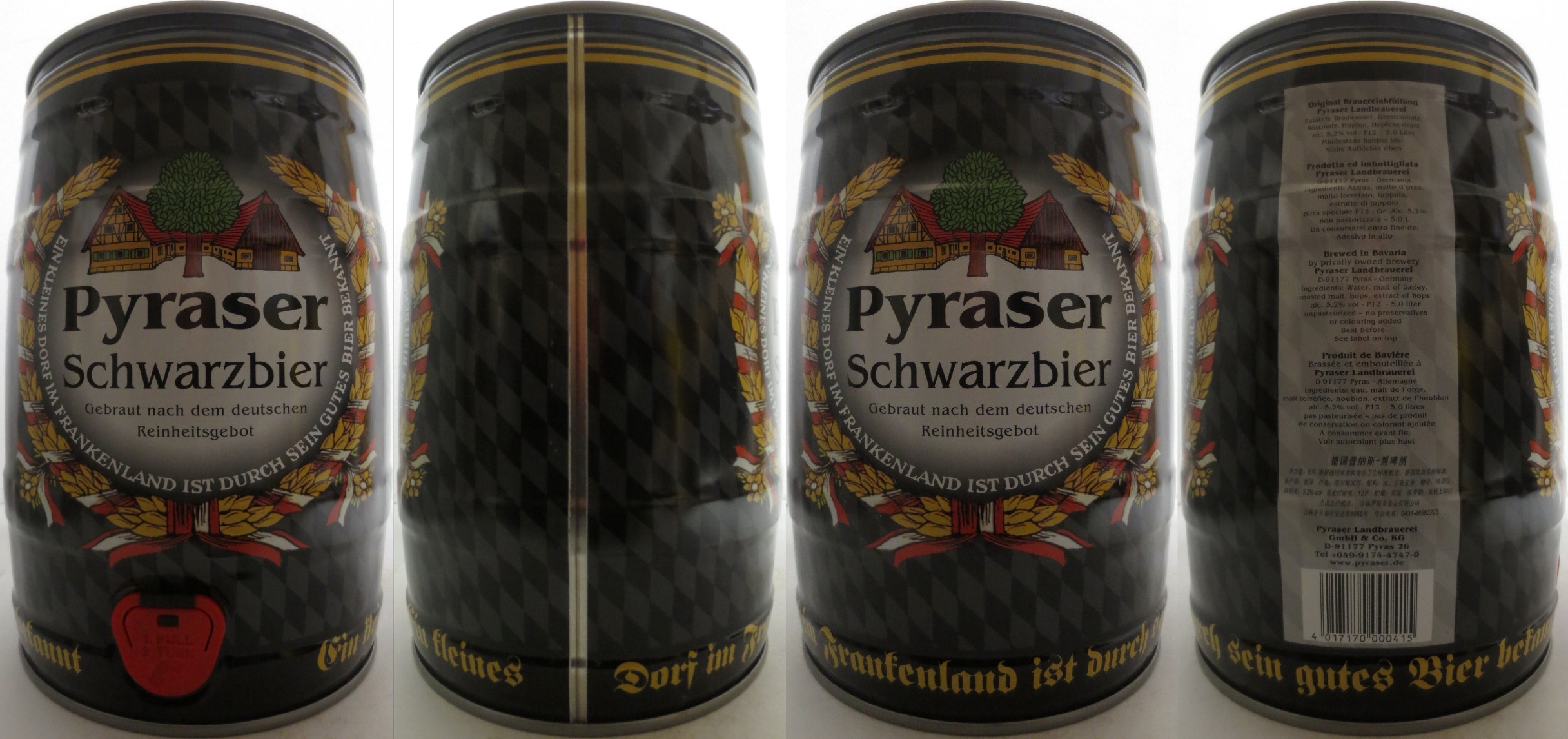 Pyraser Schwarzbier (5L) Nr.1 