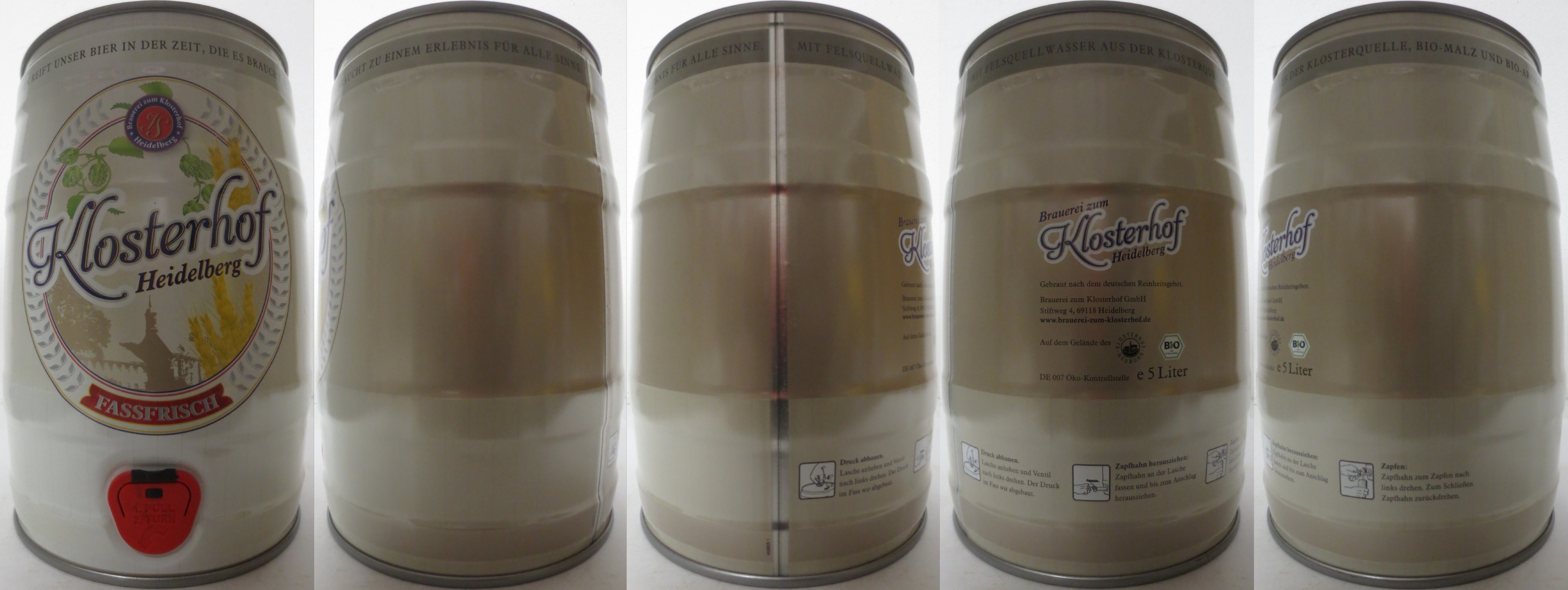 Klosterhof Heidelberg FASSFRISCH (5L) Nr.1 