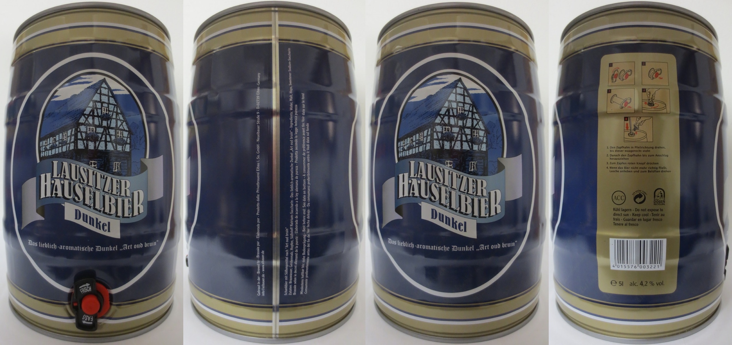 LAUSITZER HÄUSELBIER Dunkel (5L) Nr.1