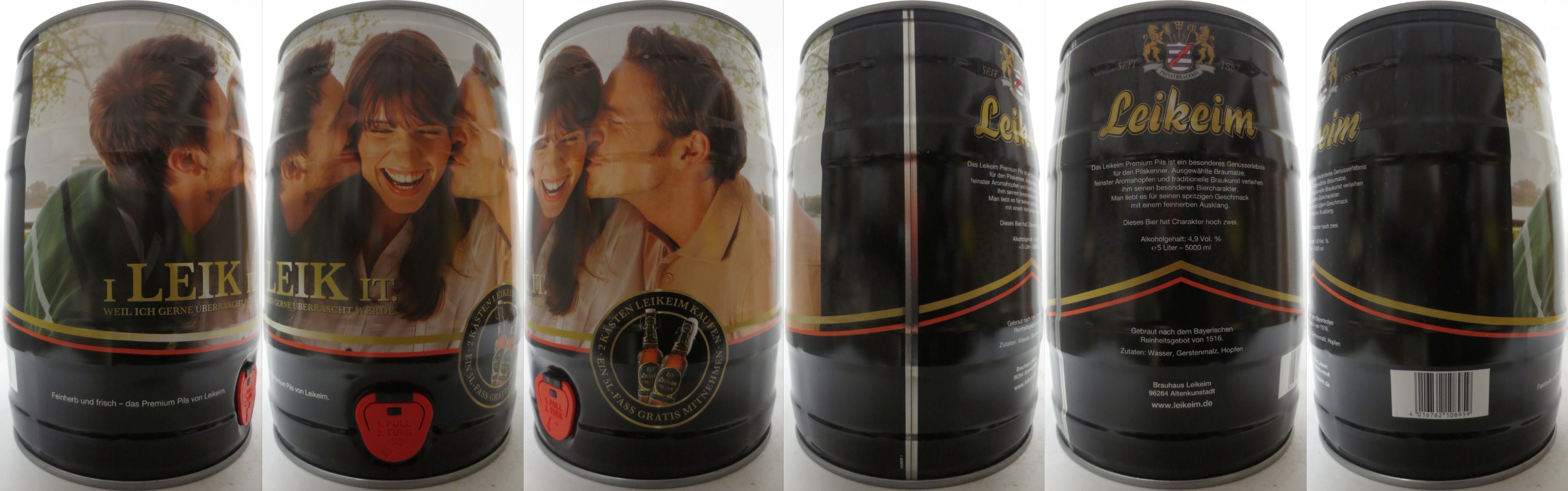 Leikem LEIK IT WEIL ICH GERNE ÜBERRASCHT WERDE. (5L) Nr.1