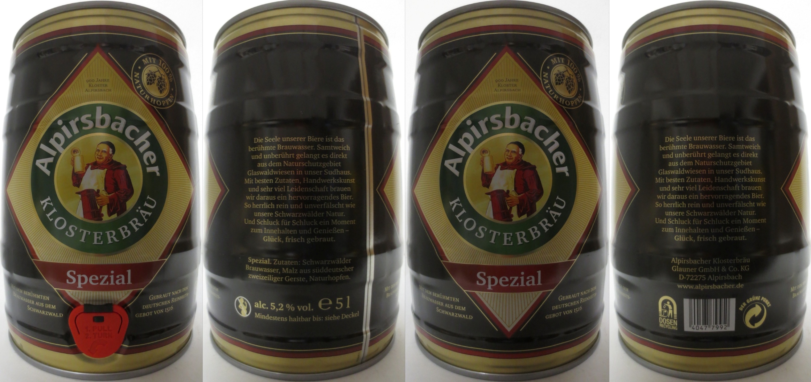 Alpirsbacher KLOSTERBRÄU Spezial (5L) Nr.3 