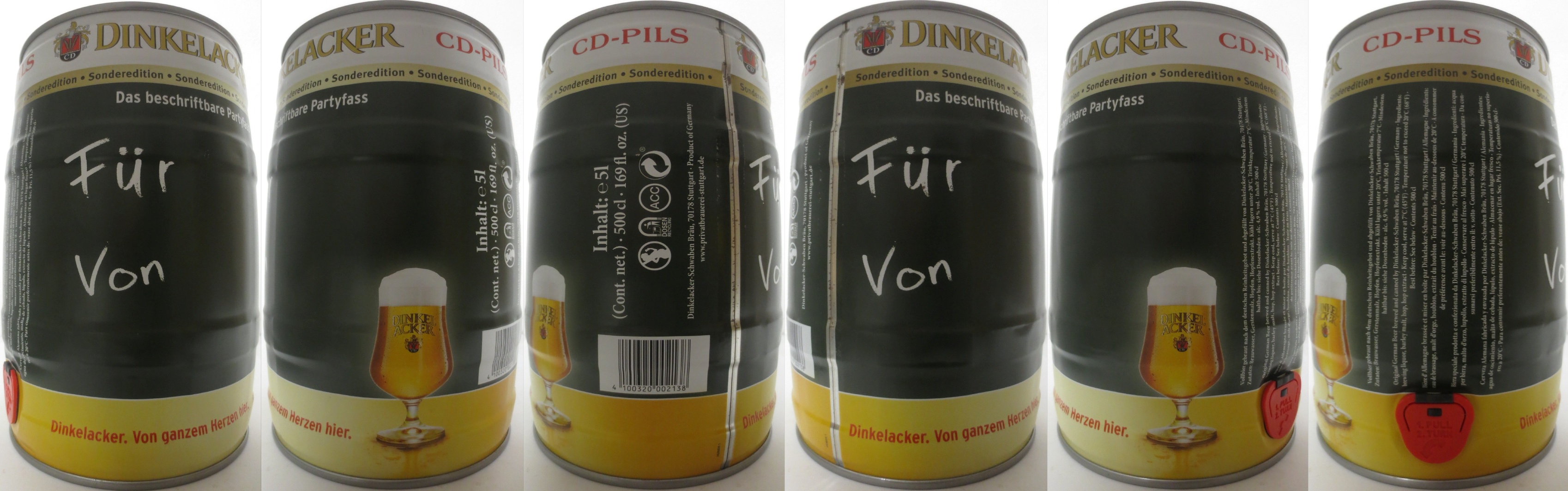 DINKELACKER CD-PILS Für Von (5L) Nr.1 