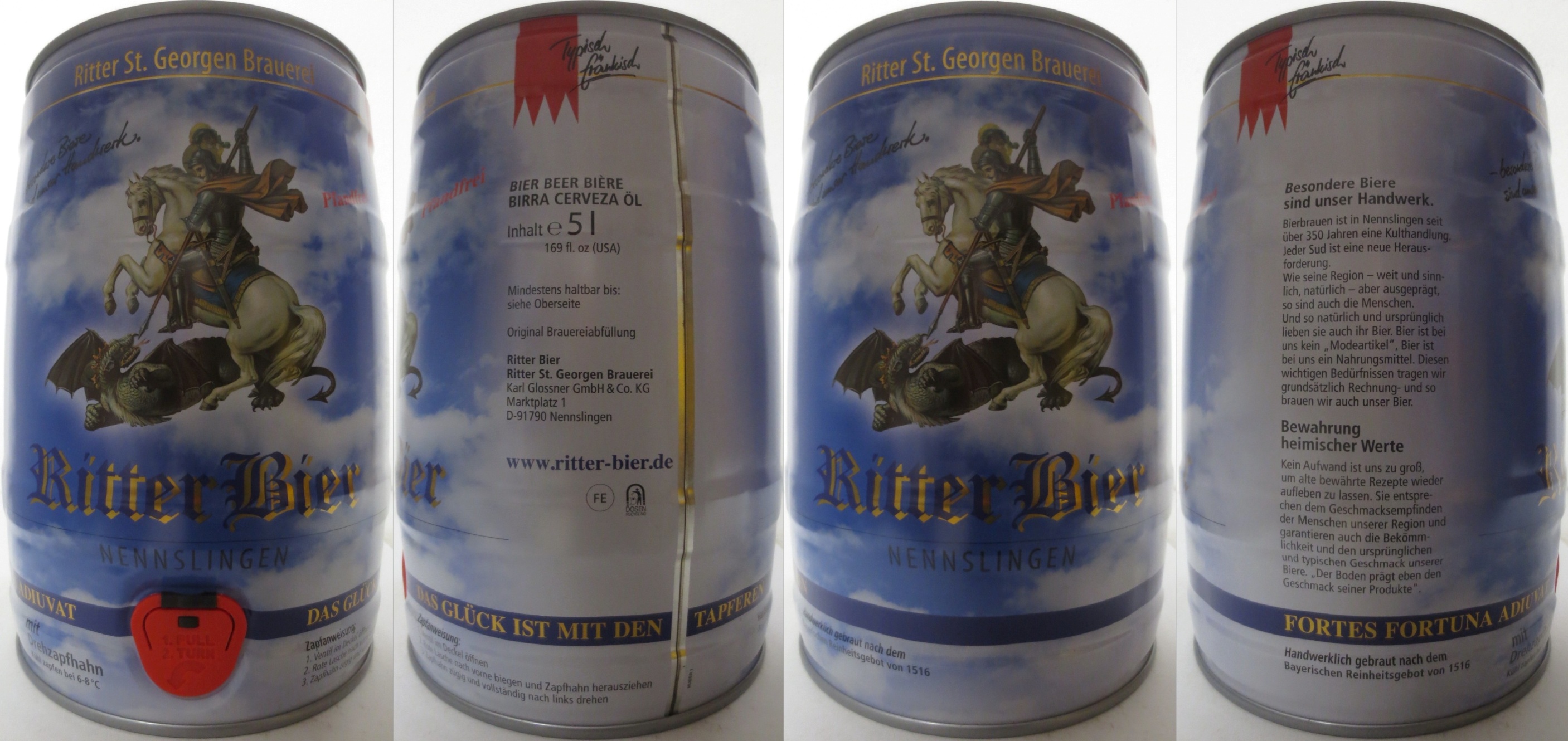 Ritter Bier NENNSLINGEN (5L) Nr.1 
