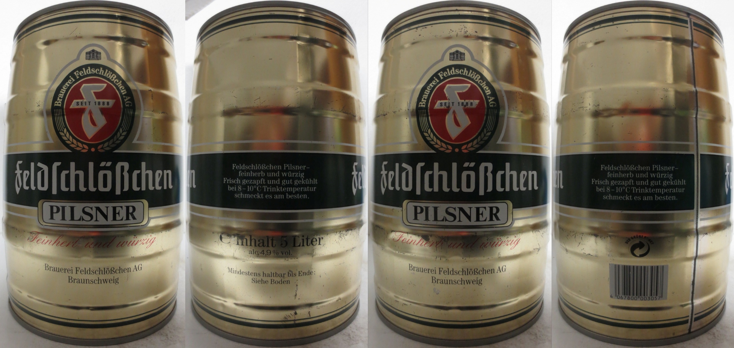 feldschlößchen PILSNER Feinherb und würzig (5L) Nr.1 